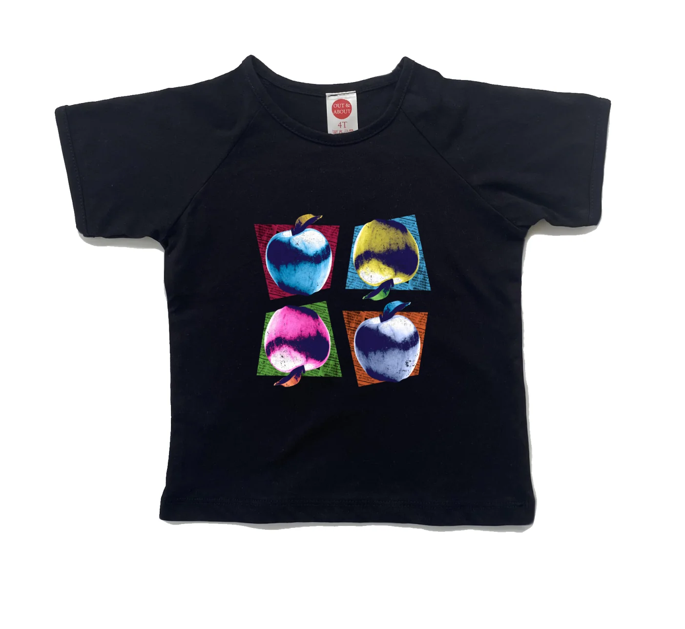 חולצת ילדים apple pop