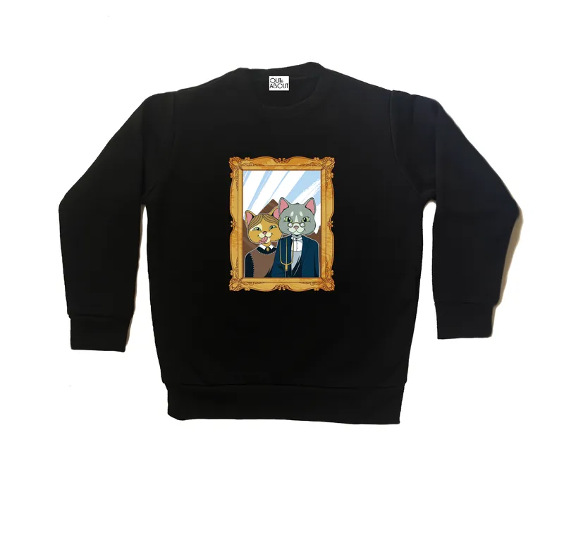 American Cat Gothic Sweatshirt