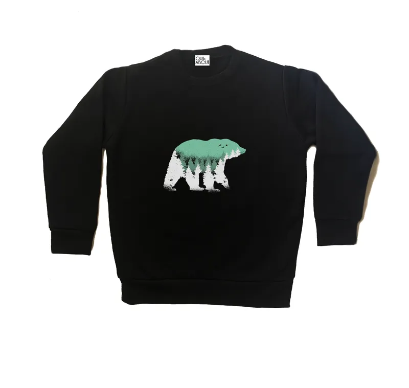 forest bear sweatshirt