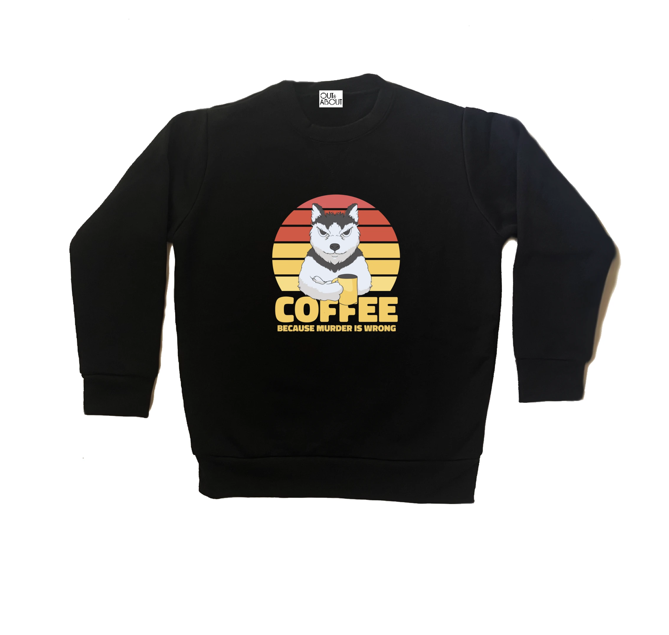 סווטשירט קפה נגד רצח