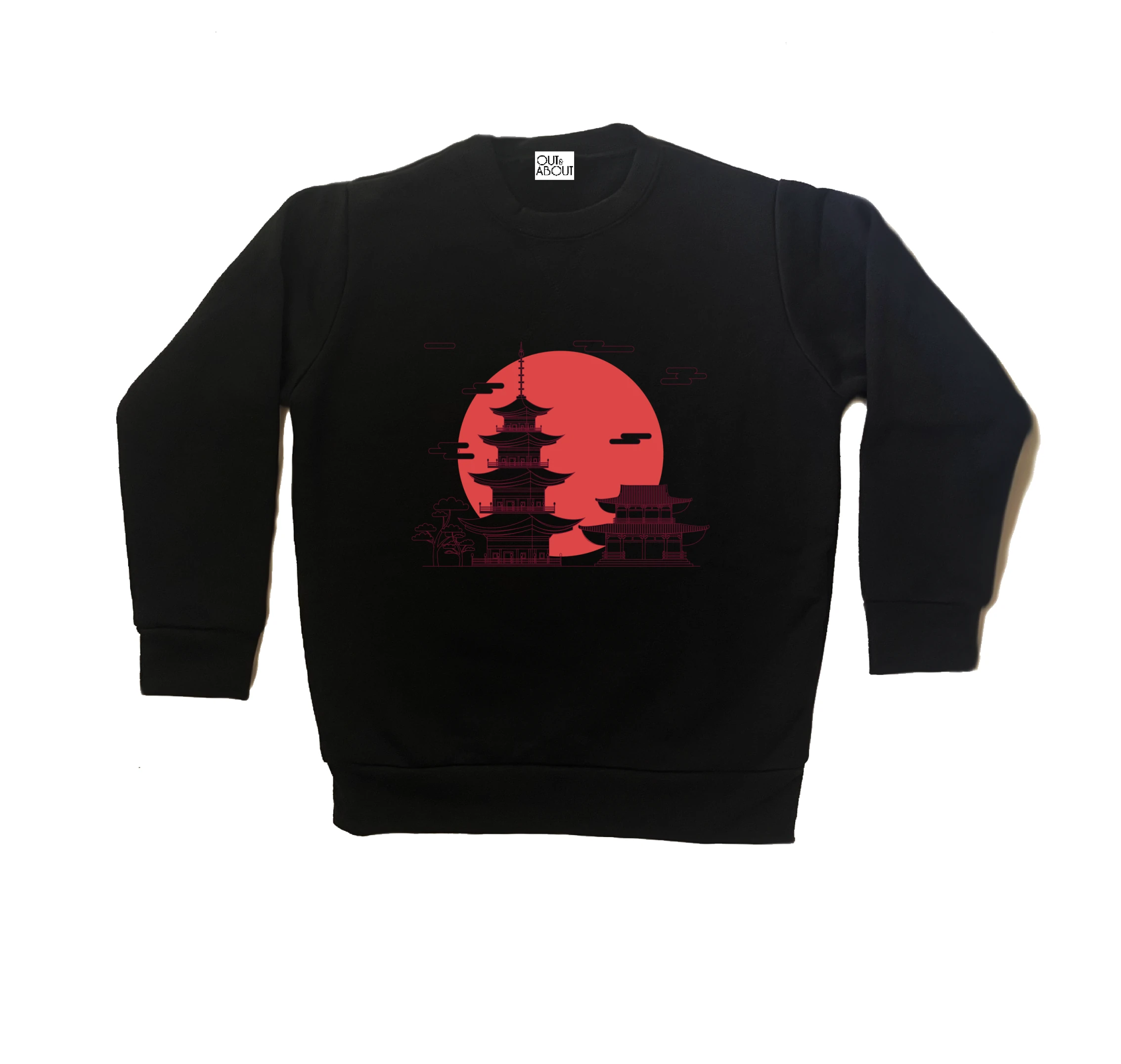 סווטשירט מקדש יפני