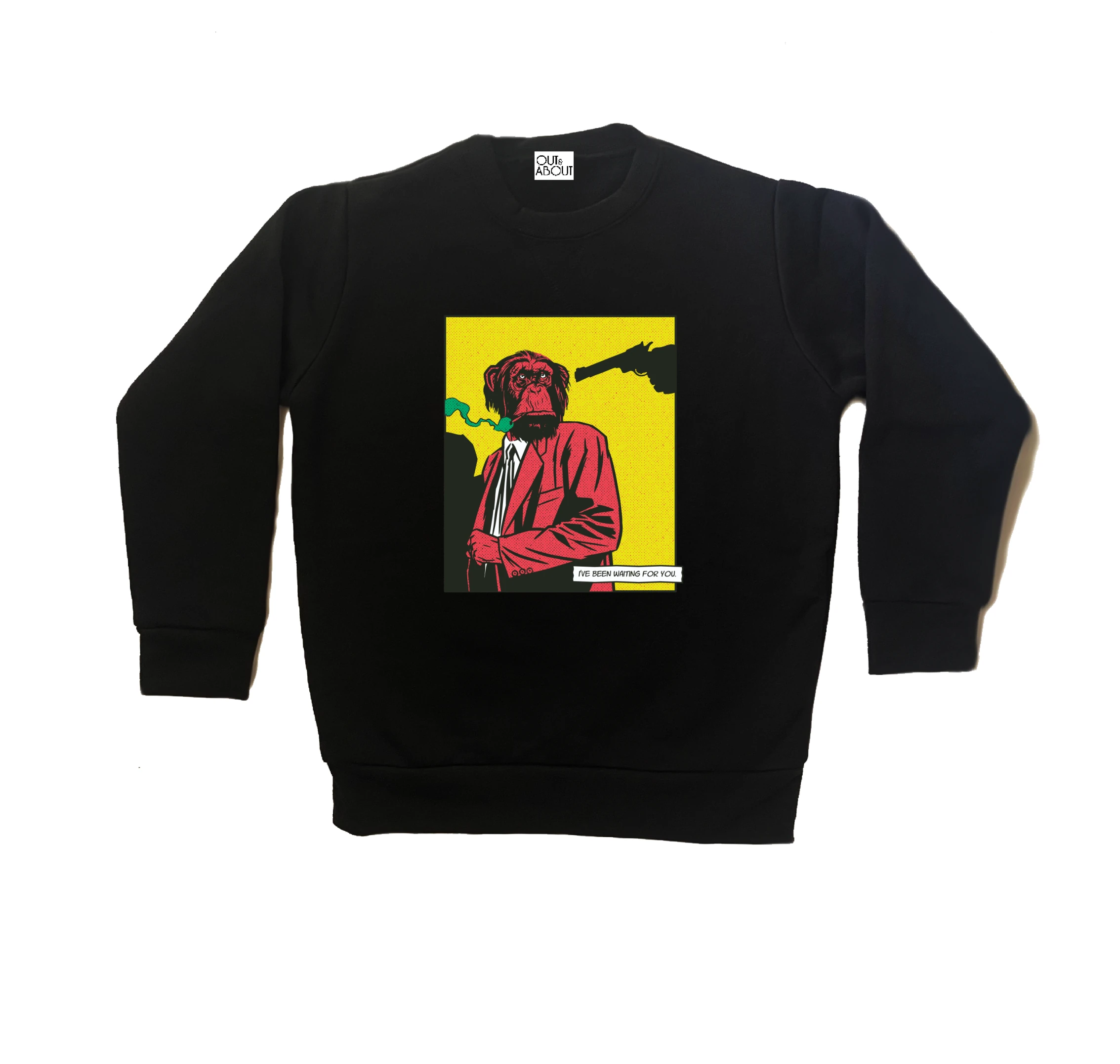 סווטשירט קוף מעשן סווטשירט קוף מעשן