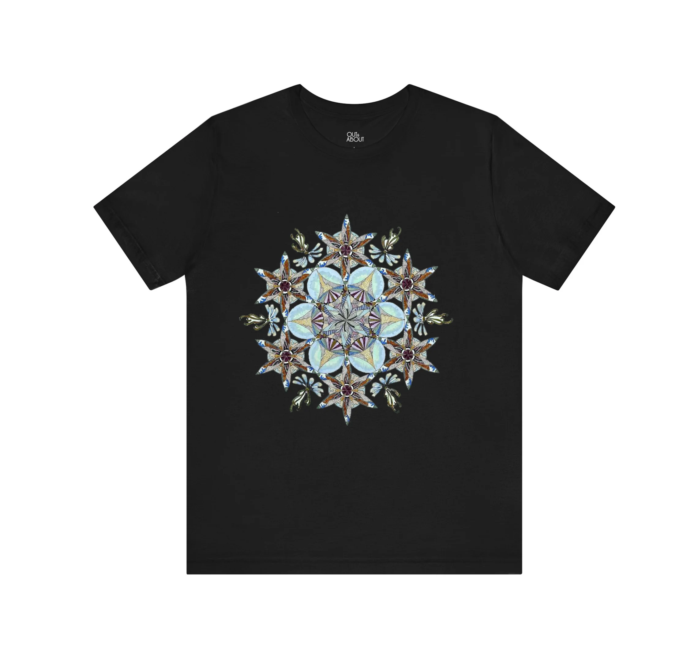 חולצה מנדלת כוכבים חולצה מנדלת כוכבים