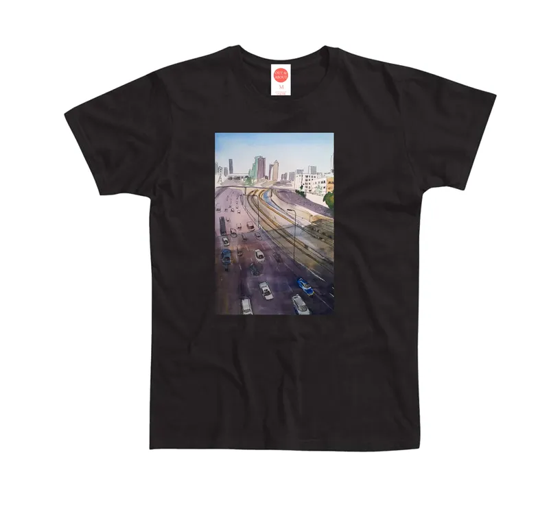 Basic tee TLV watercolor