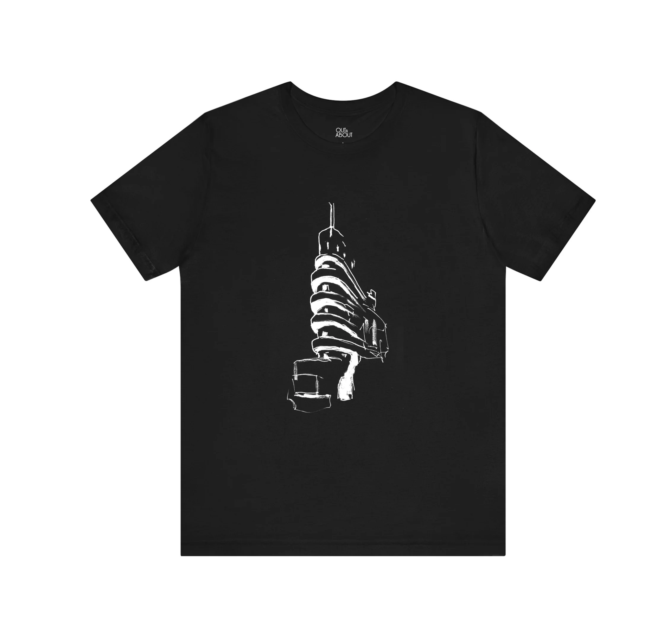 בייסיק טי bauhaus – L, שחור
