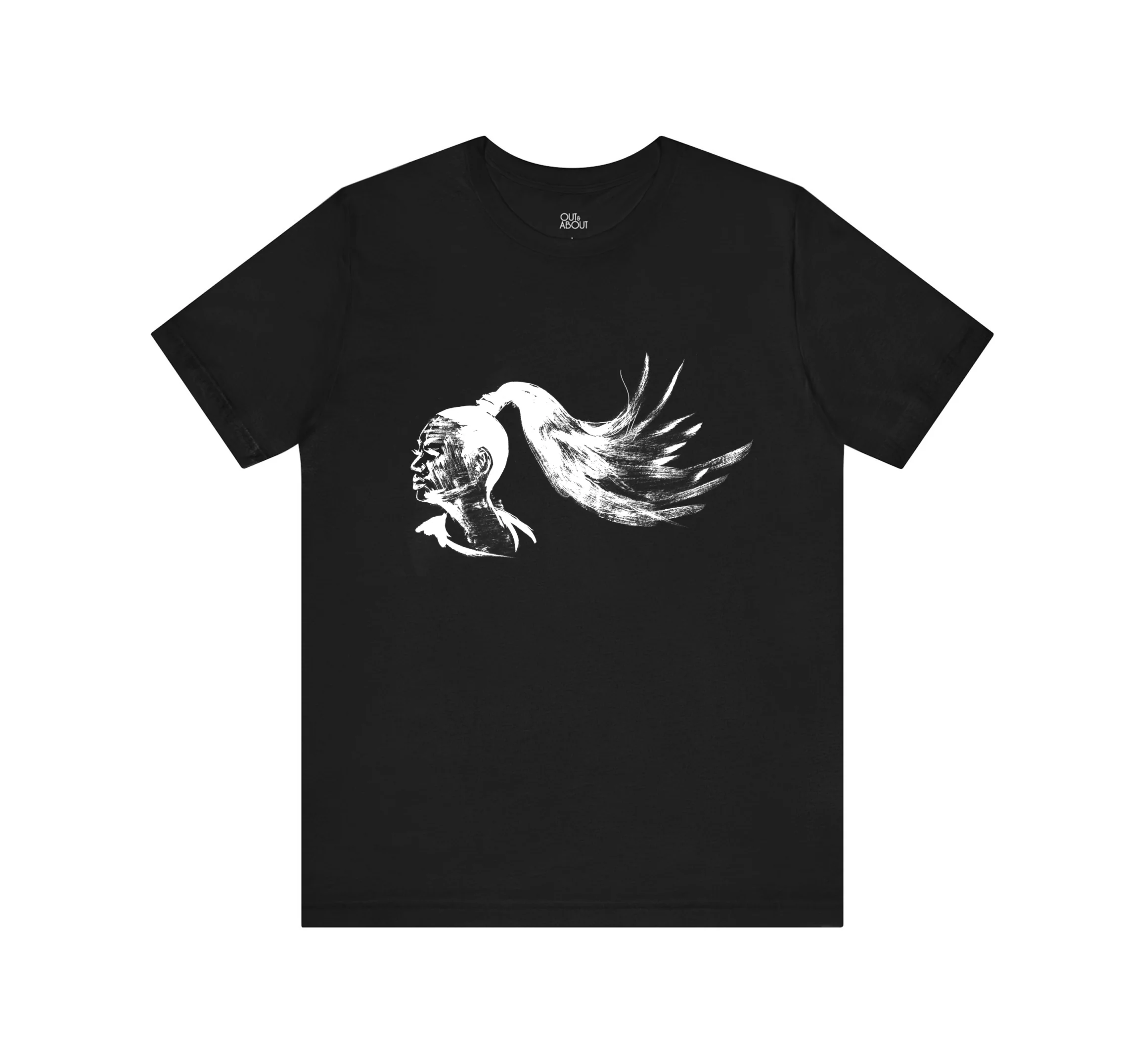 בייסיק טי אישה בפרופיל