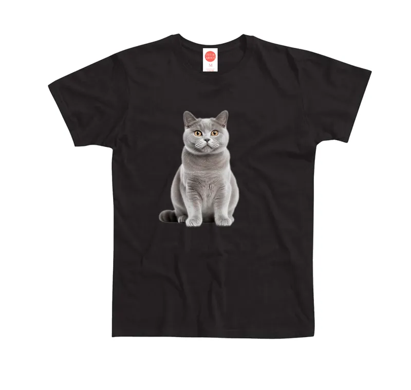 Basic British Cat T-Shirt