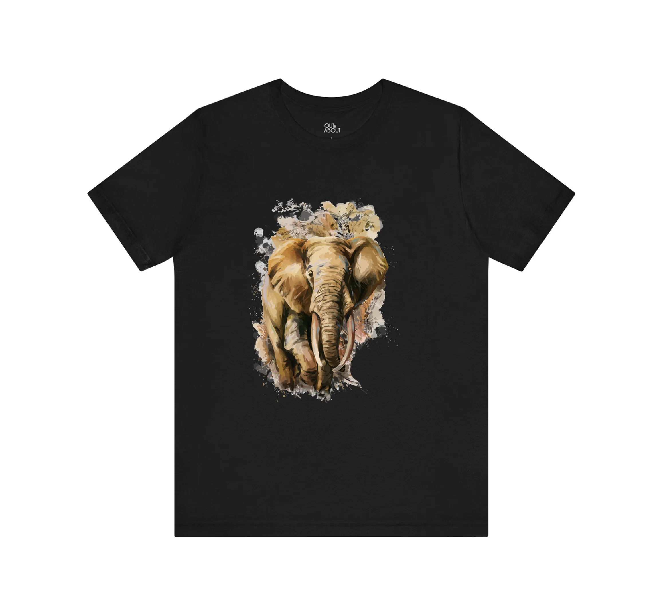 חולצה פיל מצוייר חולצה פיל מצוייר