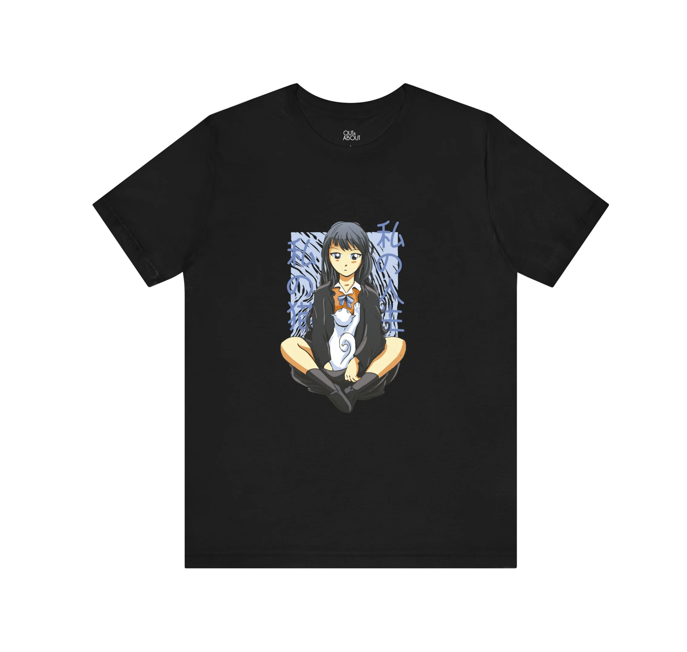 חולצה אנימה חתולים חולצה אנימה חתולים