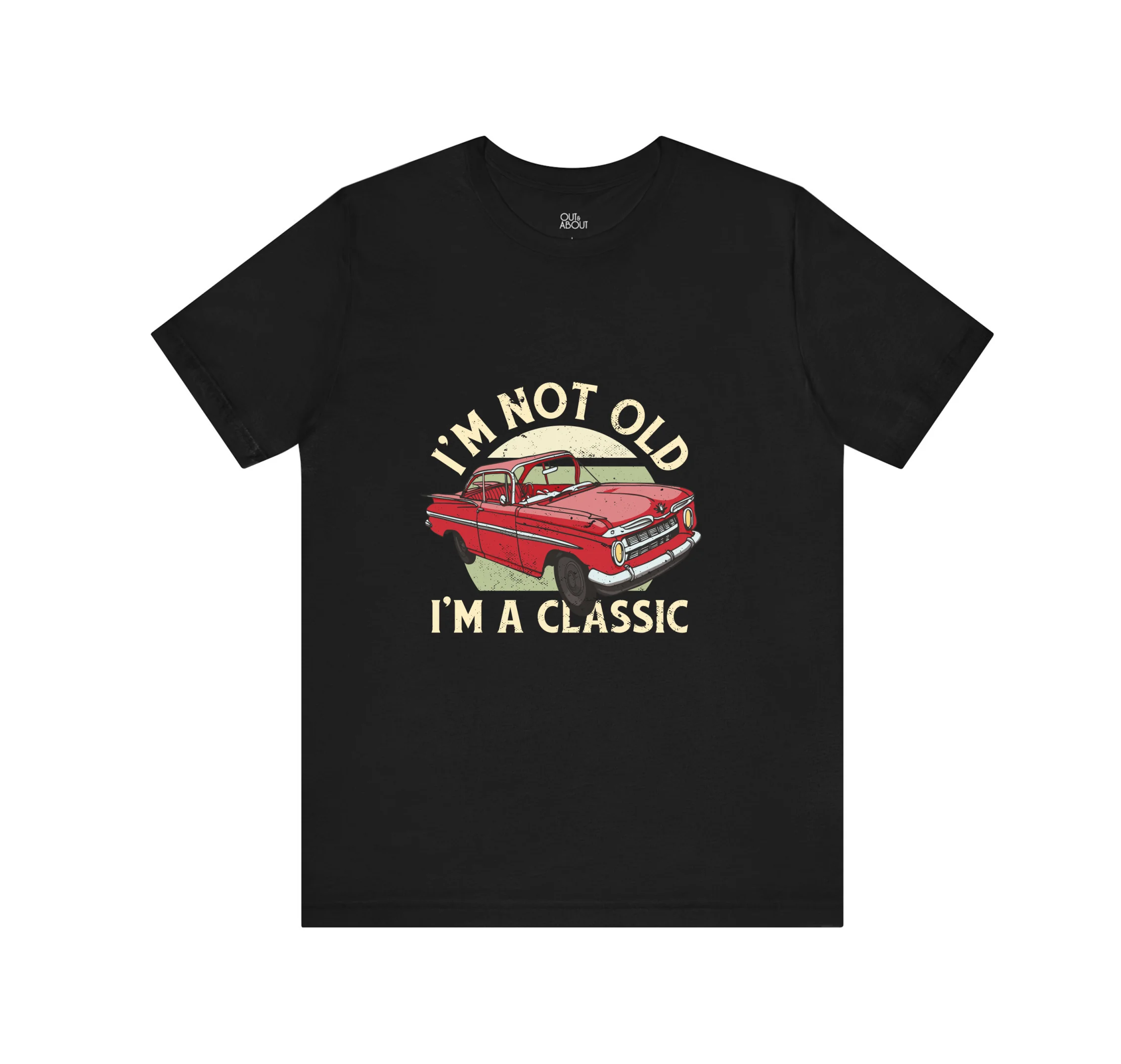 בייסיק טי Not-old-classic – 2XL, שחור