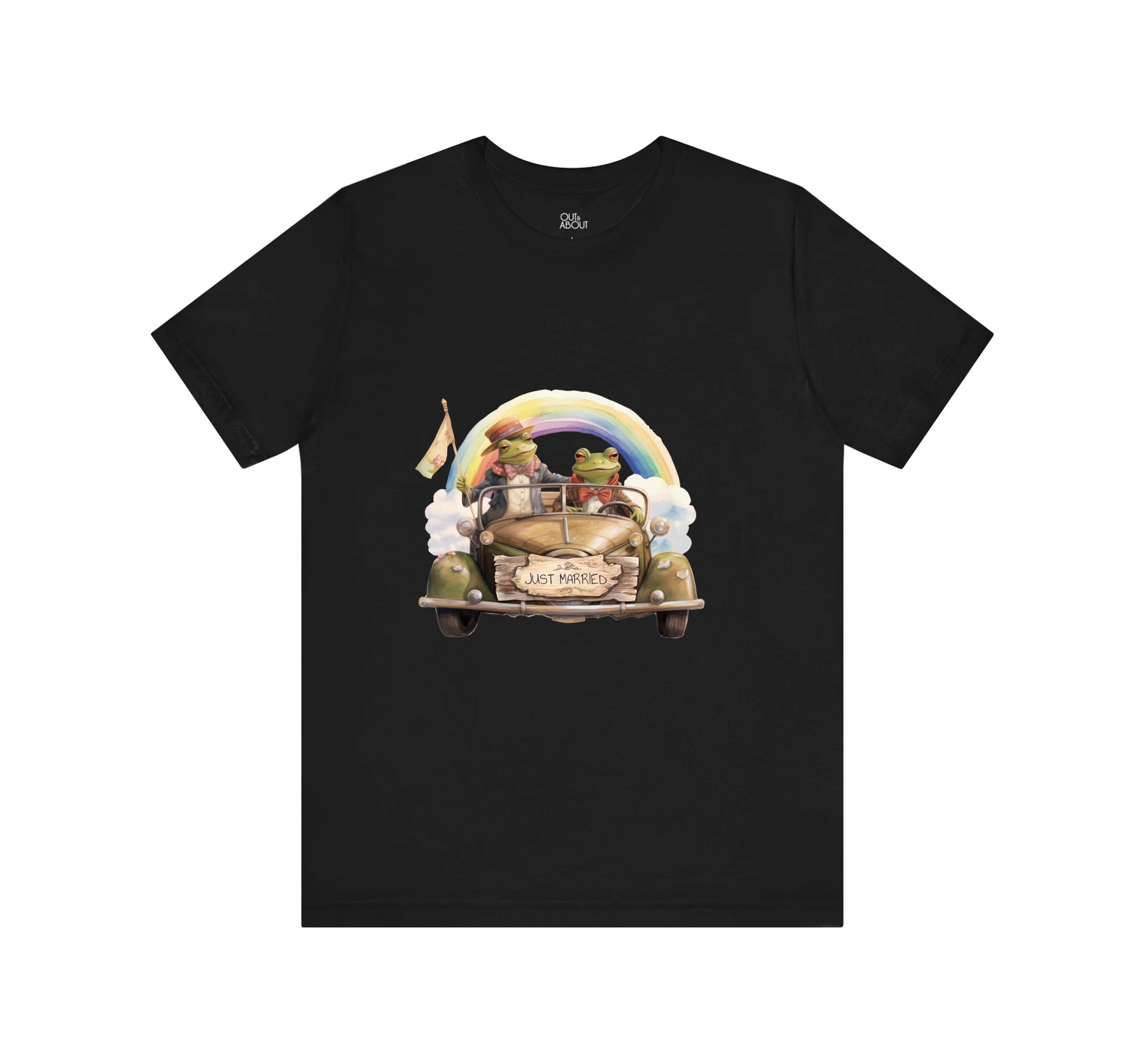 חולצה just married חולצה just married