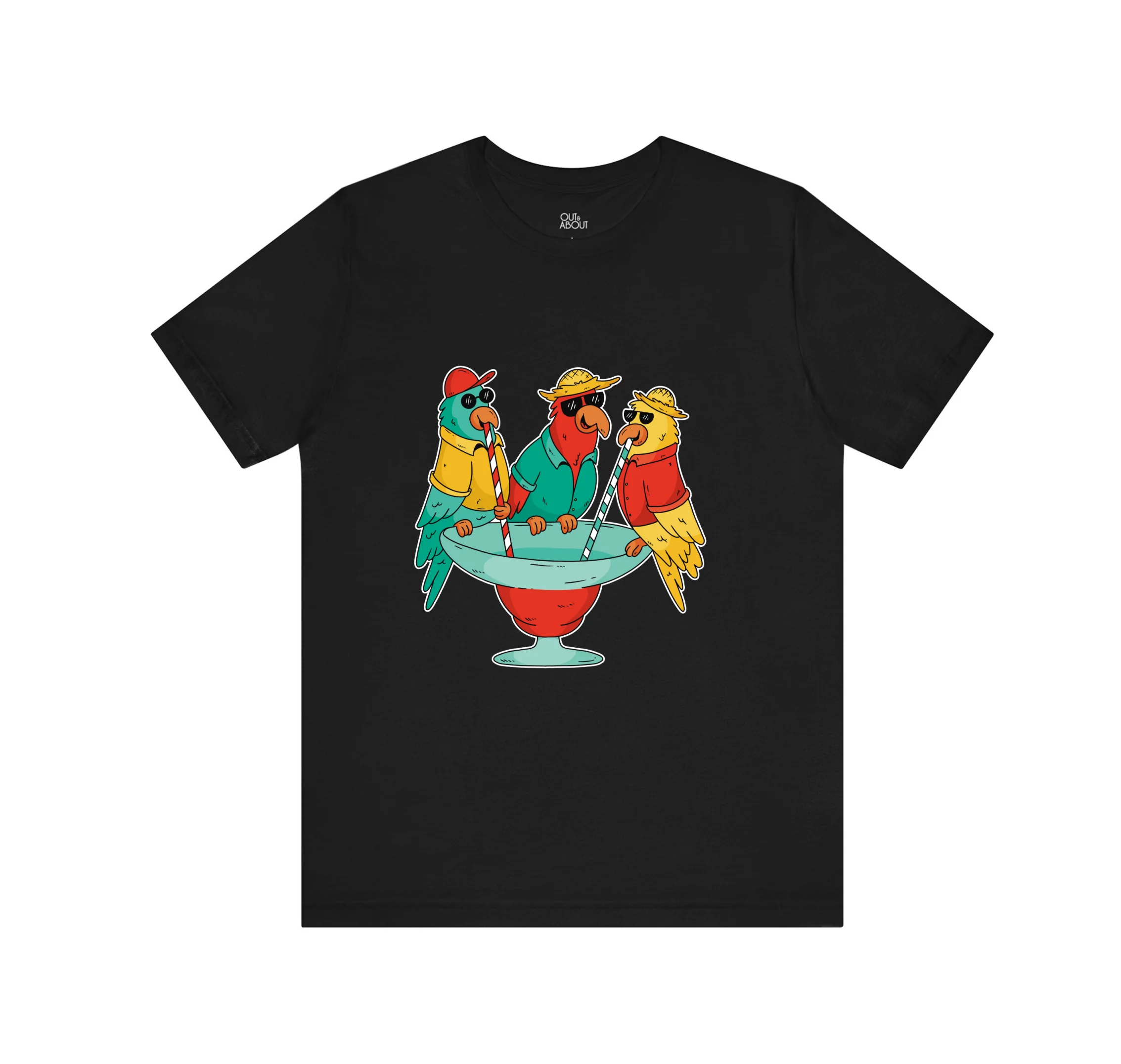 חולצה קוקטייל תוכי חולצה קוקטייל תוכי