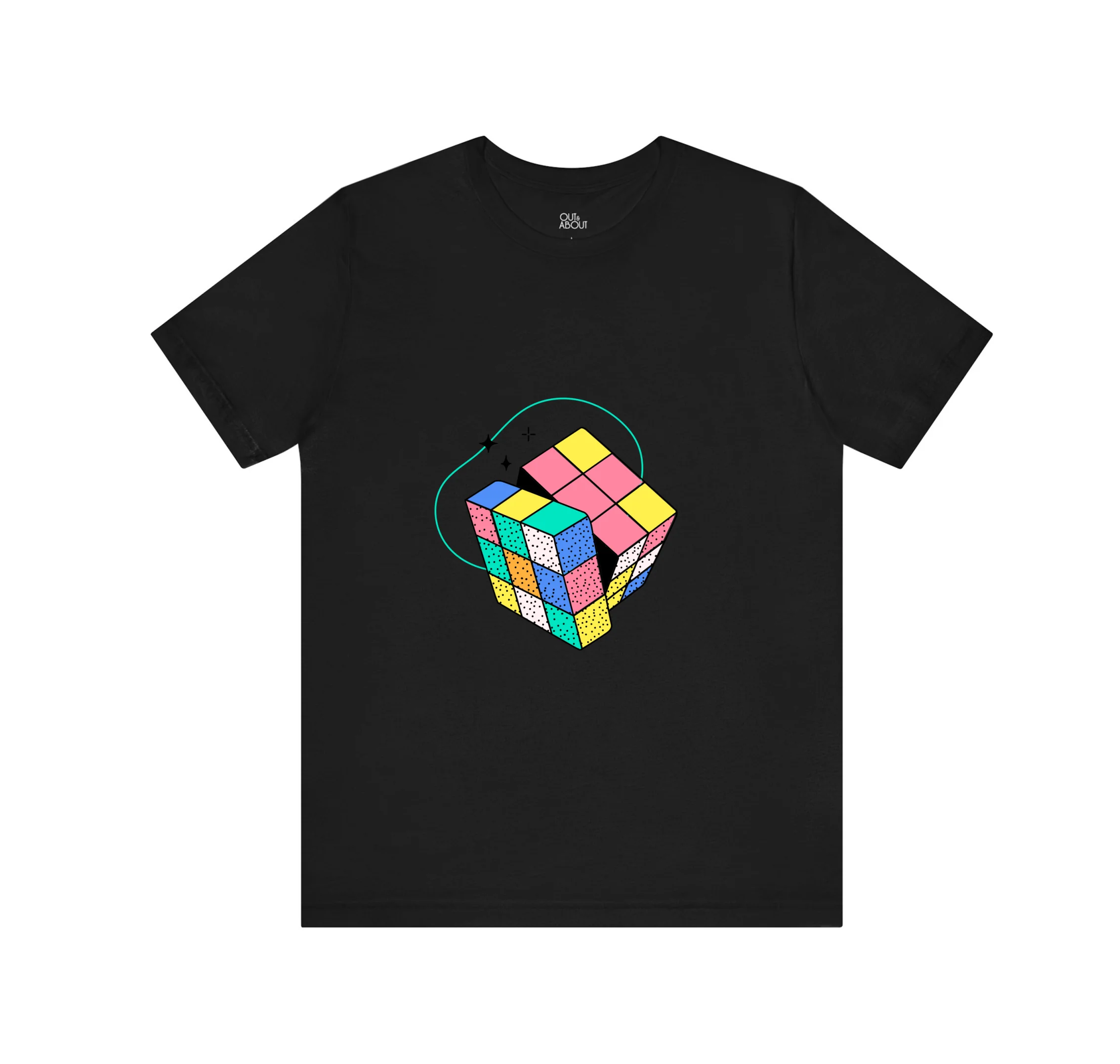 חולצה קוביה הונגרית רטרו חולצה קוביה הונגרית רטרו