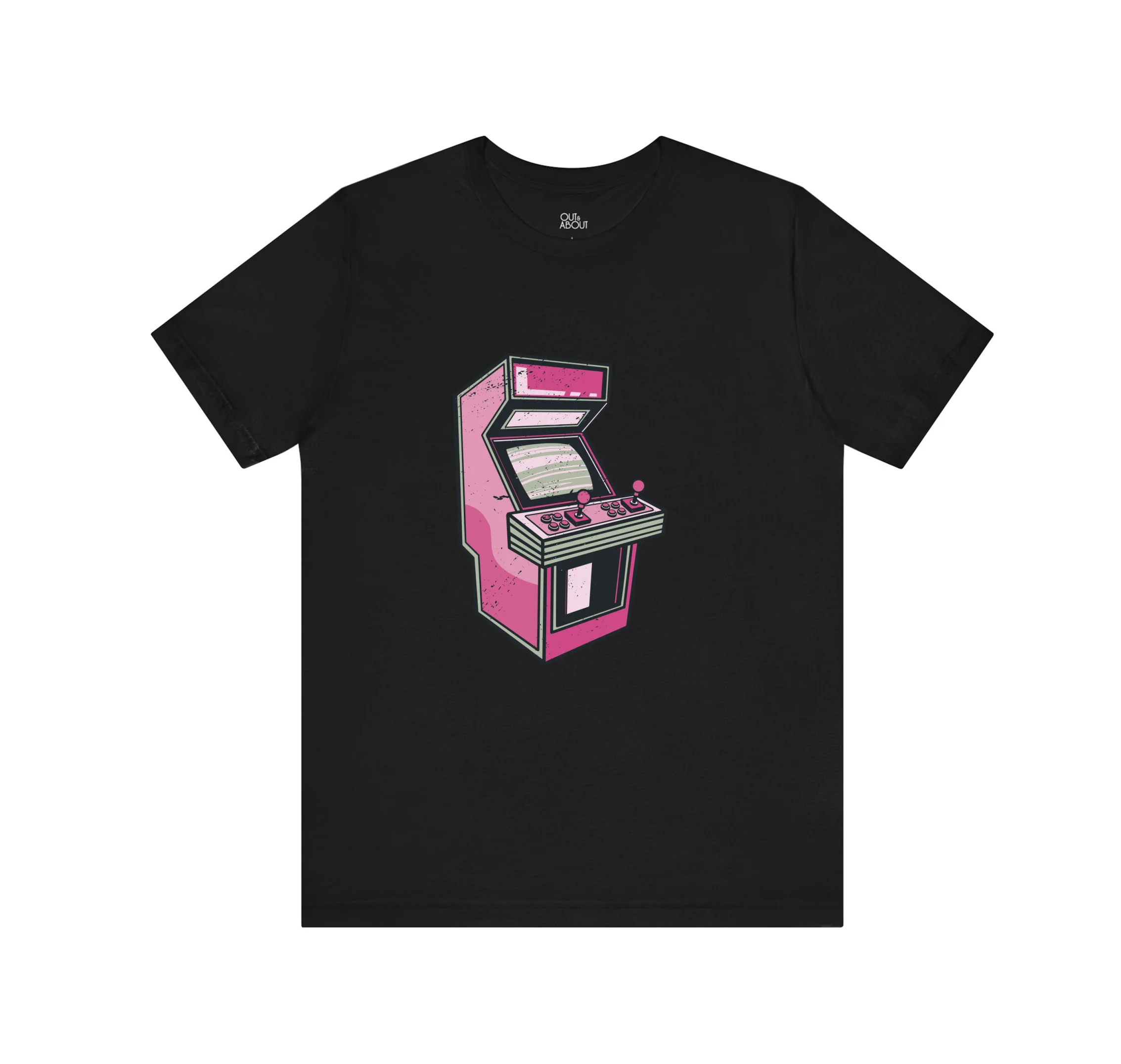 חולצה ארקייד ורוד חולצה ארקייד ורוד