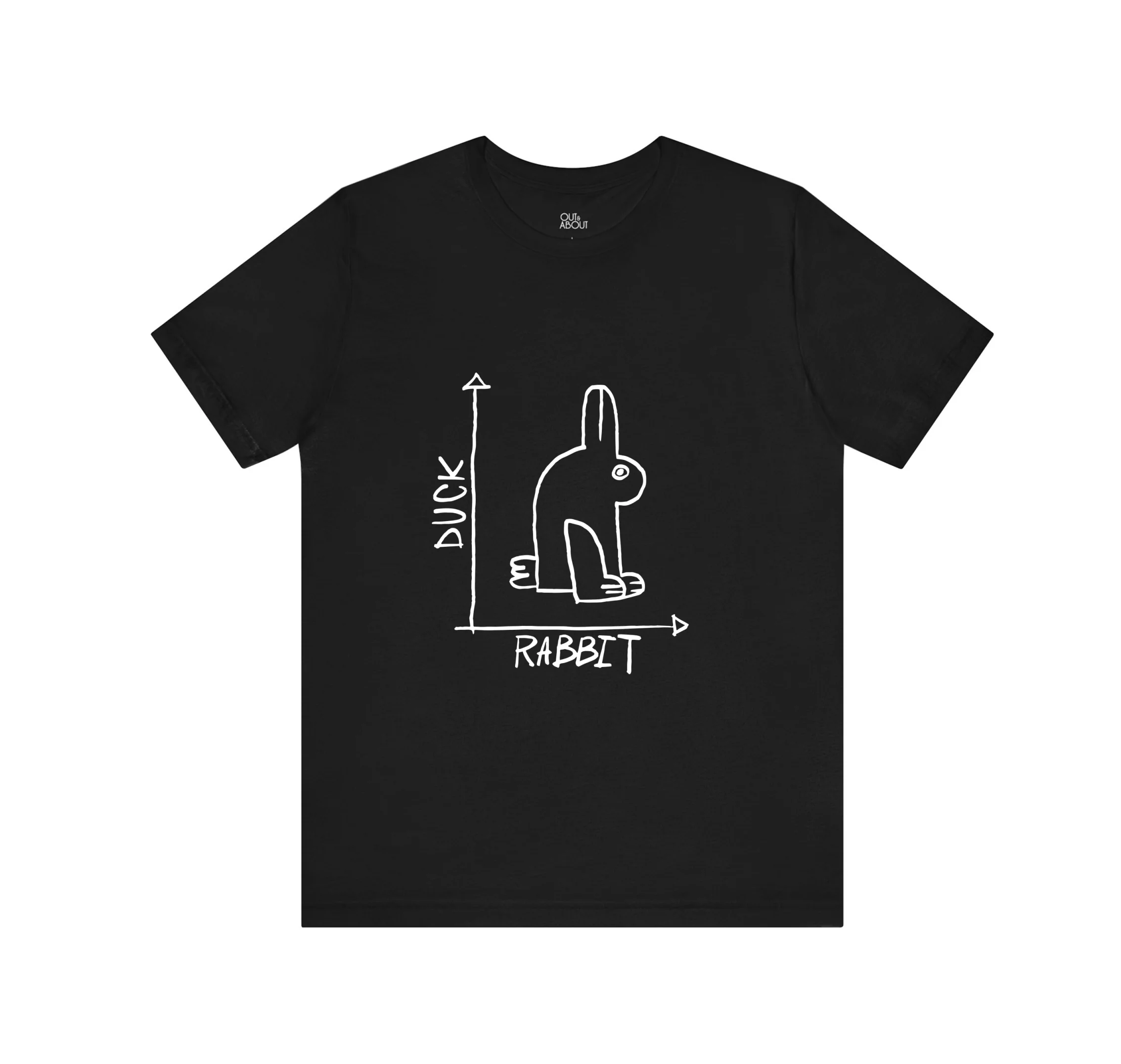 בייסיק טי ברווז ארנב – XL, שחור