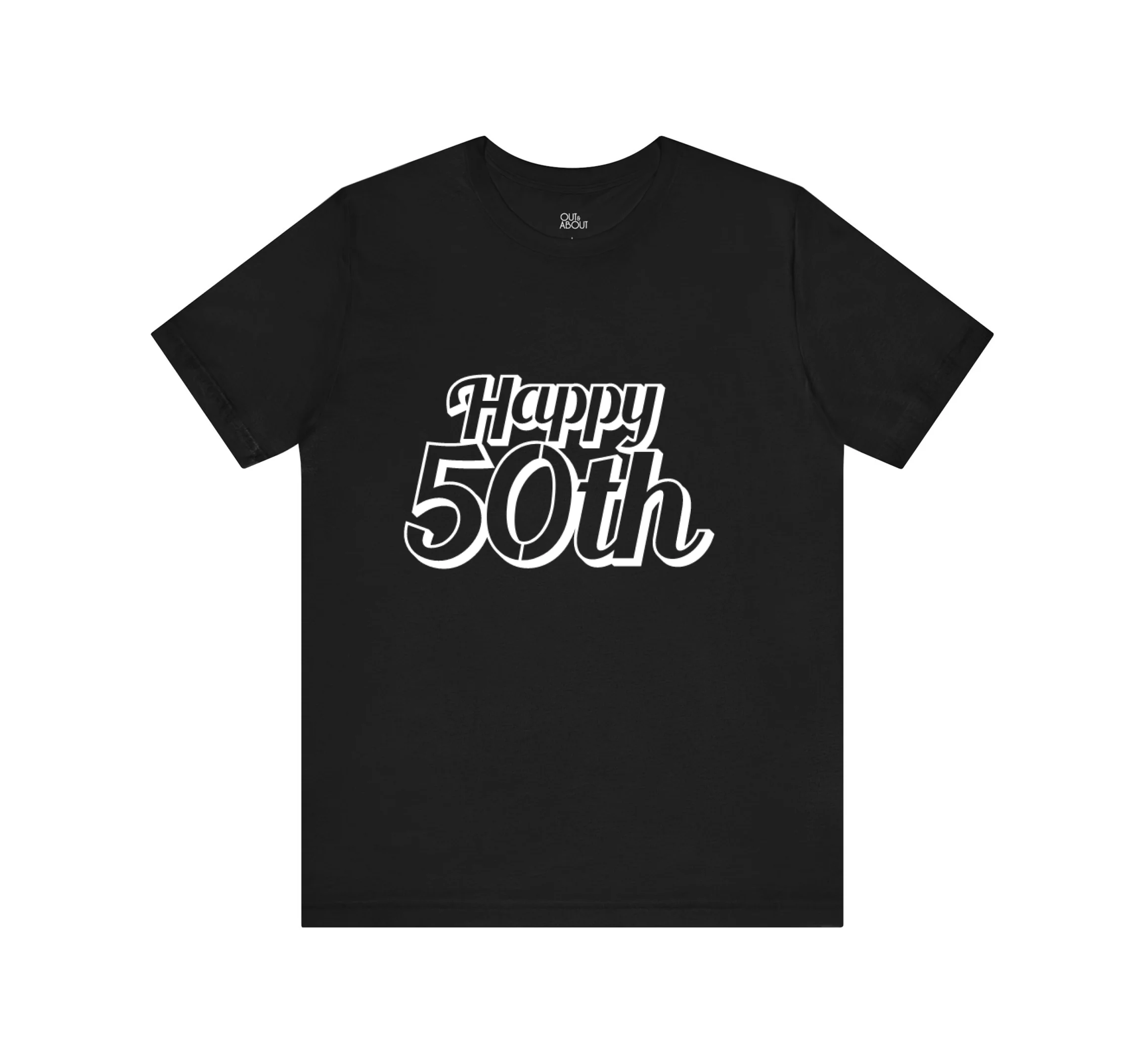 בייסיק טי יום הולדת עגול 50 בייסיק טי יום הולדת עגול 50