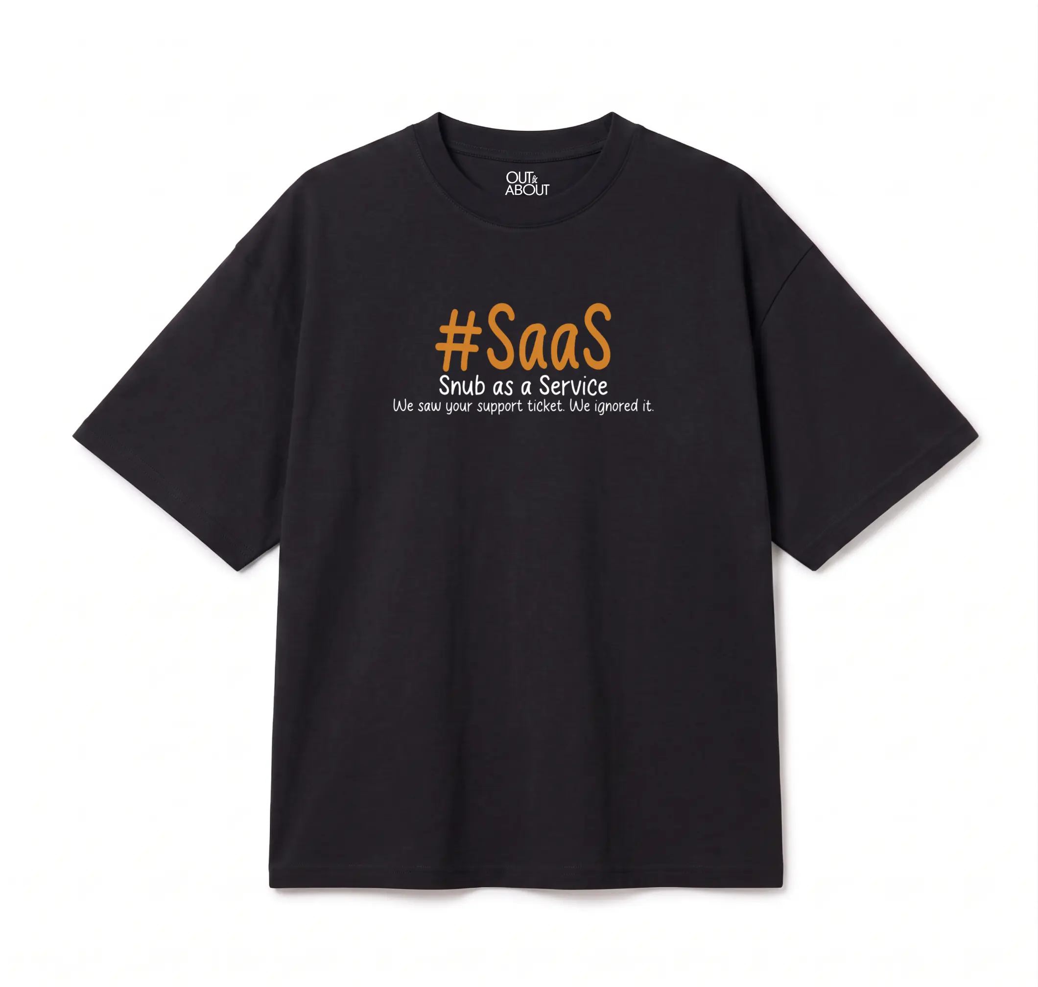 חולצת אוברסייז SaaS Snub חולצת אוברסייז SaaS Snub