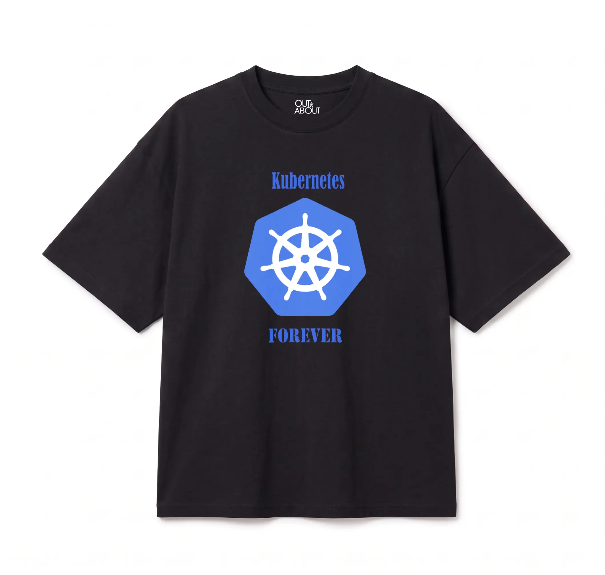 חולצת אוברסייז Kubernetes חולצת אוברסייז Kubernetes