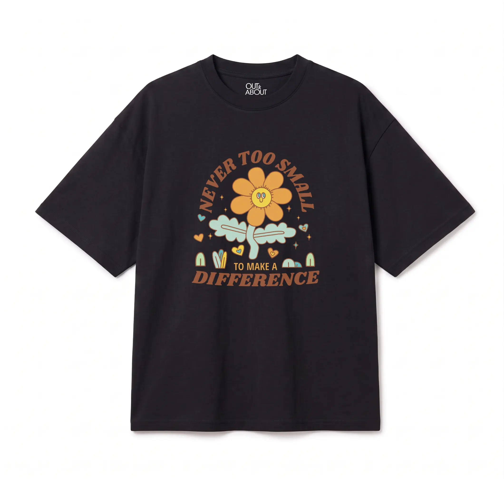 חולצת אוברסייז make a differnce חולצת אוברסייז make a differnce