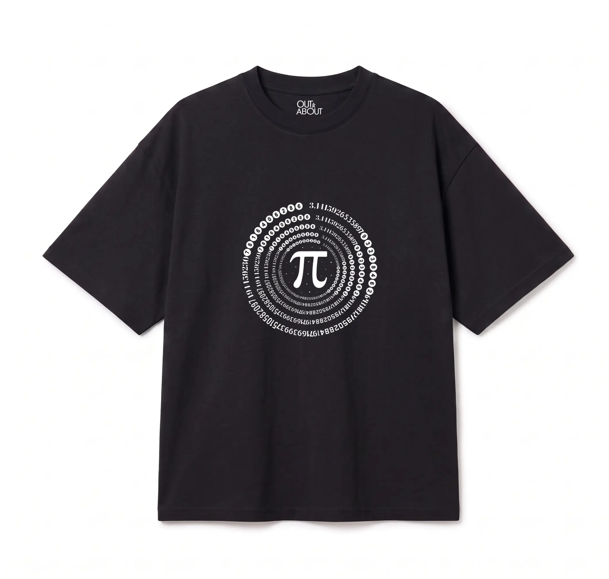 חולצת אוברסייז symbol pi חולצת אוברסייז symbol pi