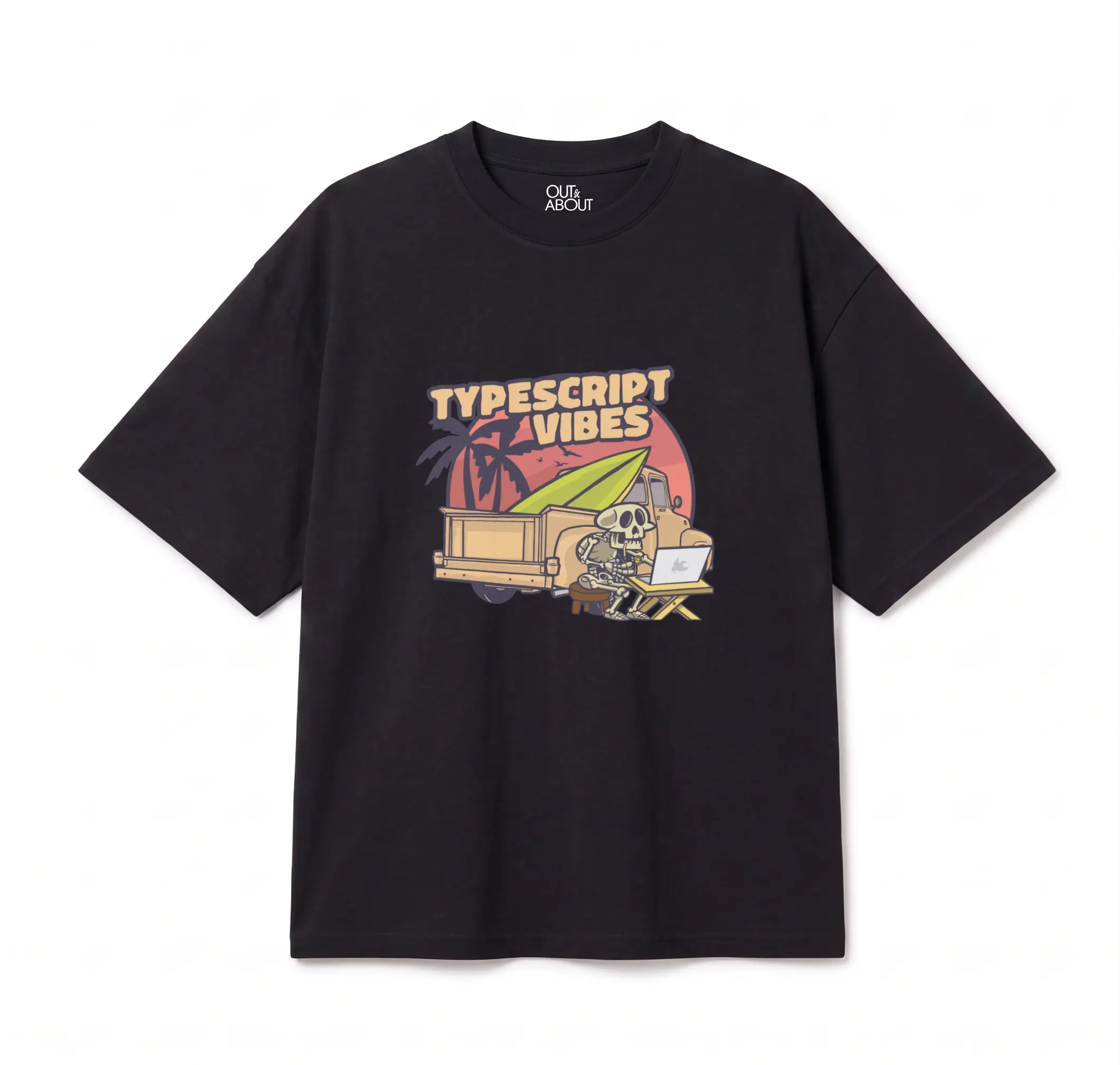 חולצת אוברסייז TYPESCRIPT חולצת אוברסייז TYPESCRIPT
