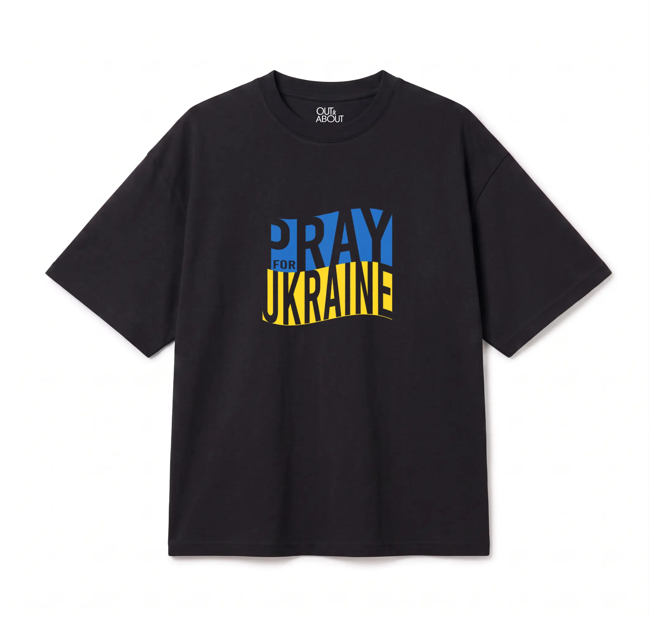 חולצת אוברסייז pray ukraine חולצת אוברסייז pray ukraine