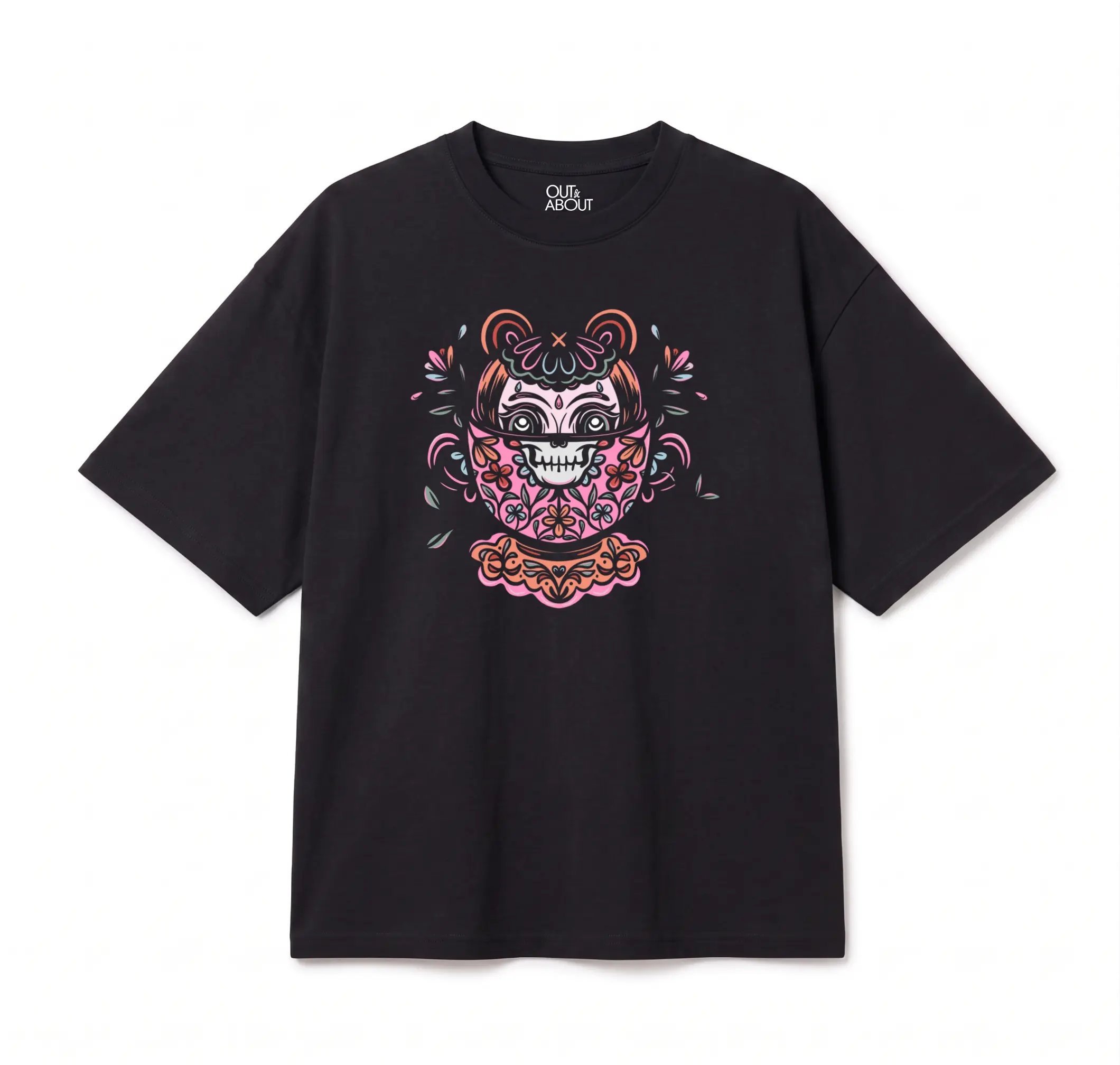 חולצת אוברסייז floral_cup חולצת אוברסייז floral_cup