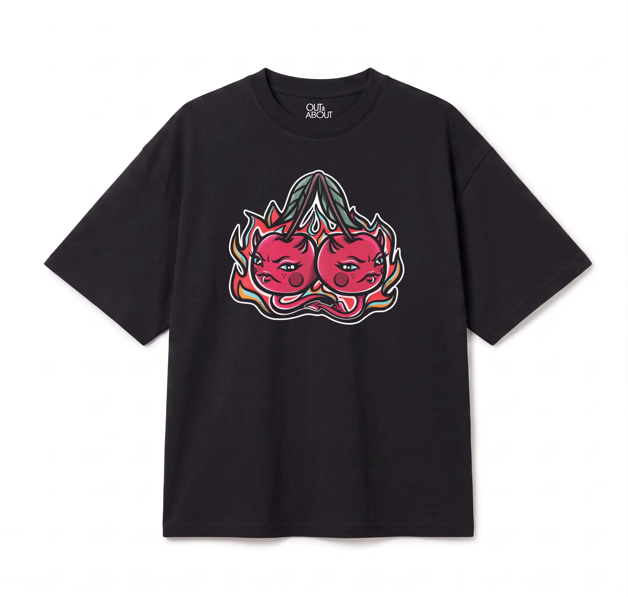 חולצת אוברסייז devilcherries חולצת אוברסייז devilcherries