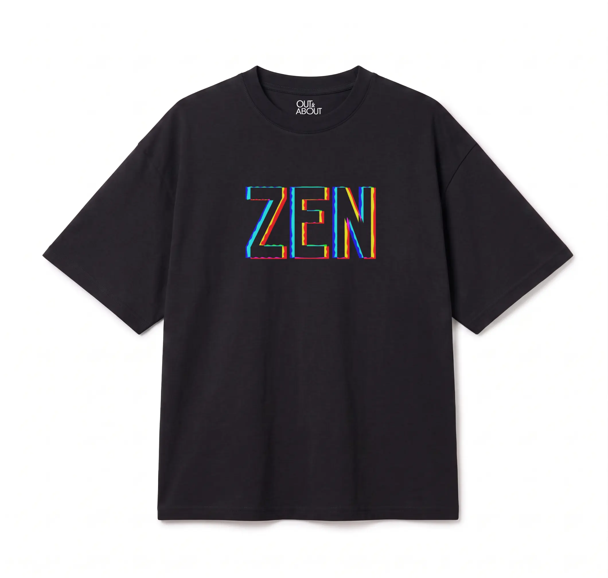 חולצת אוברסייז zen glow 2 חולצת אוברסייז zen glow 2