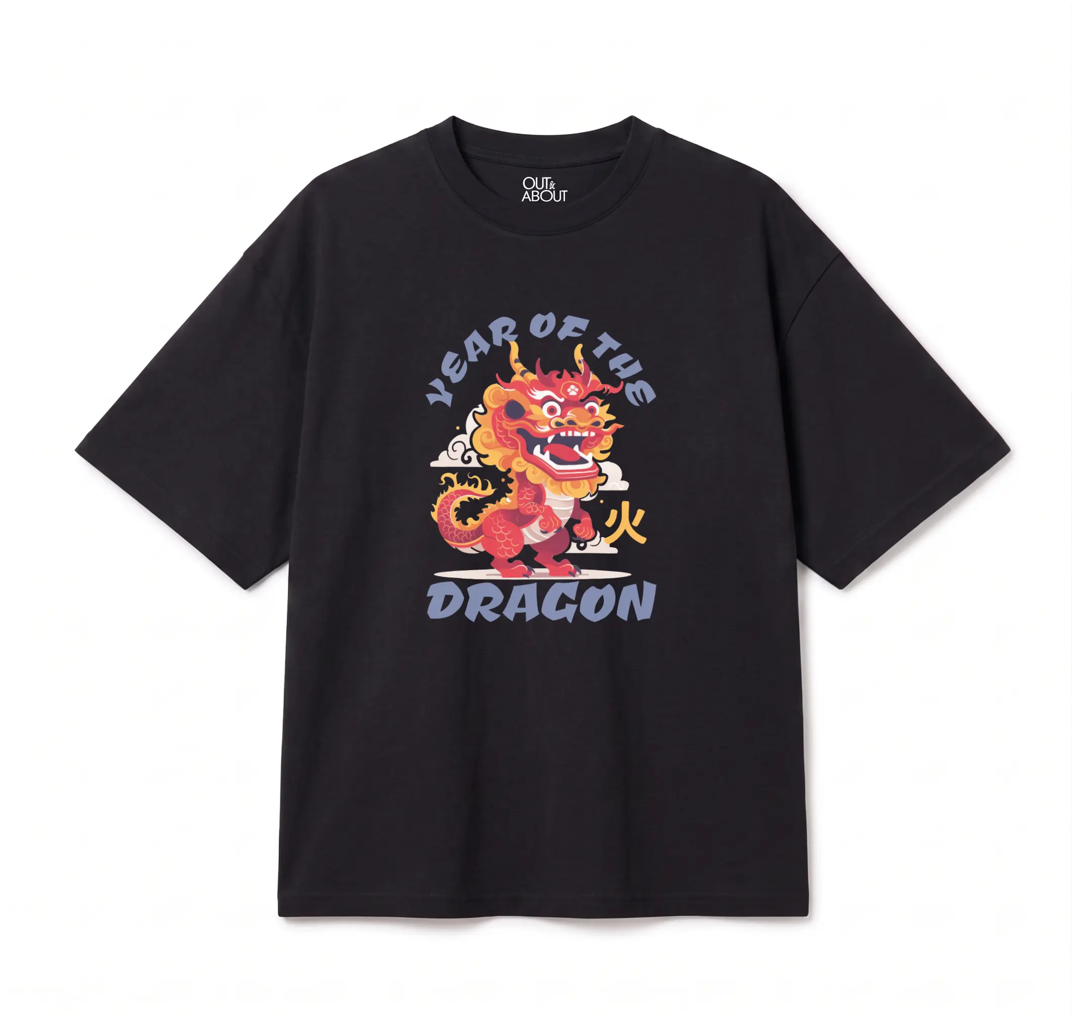 חולצת אוברסייז year of the dragon חולצת אוברסייז year of the dragon