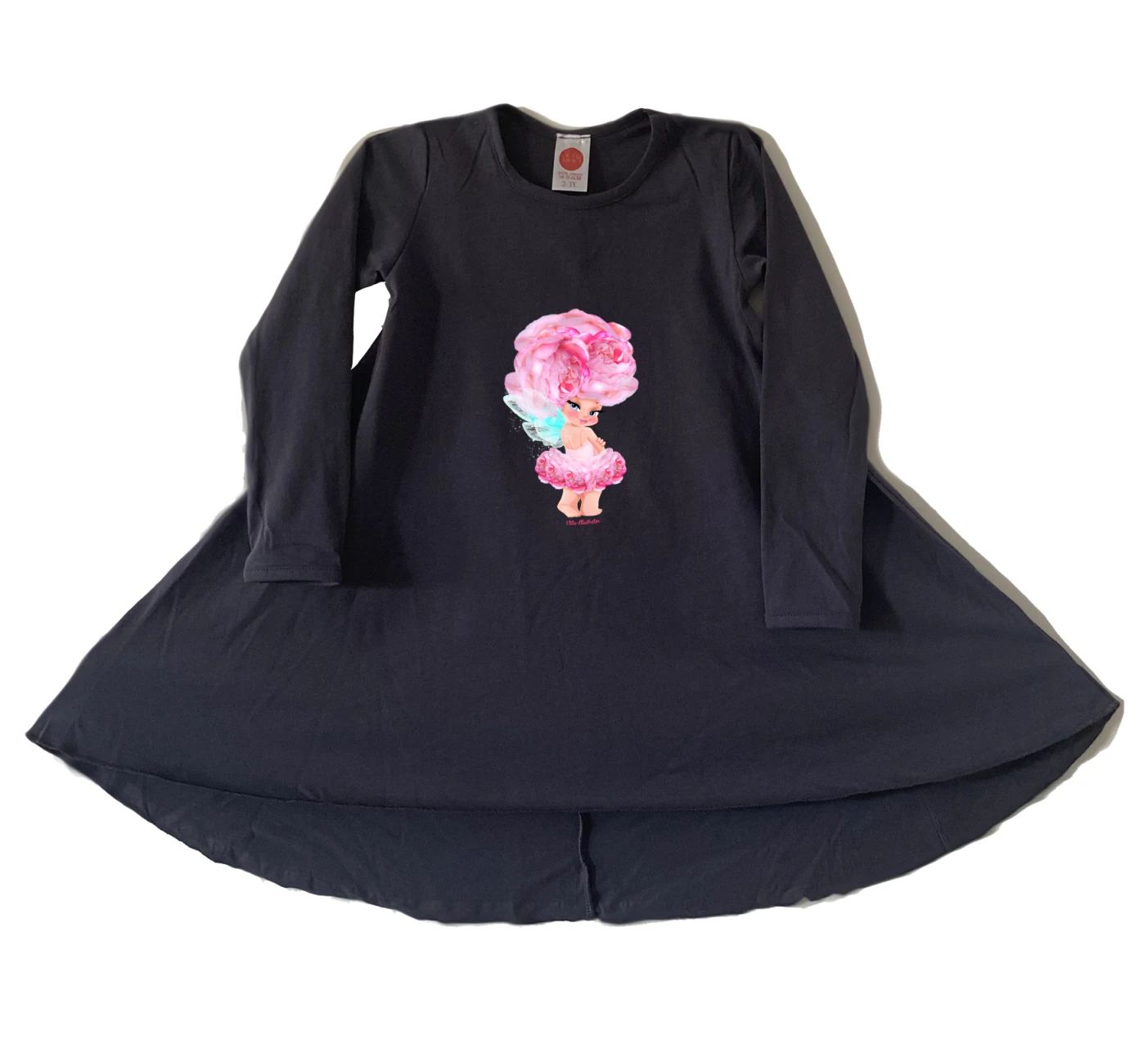 שמלה פיה פרחונית שמלה פיה פרחונית