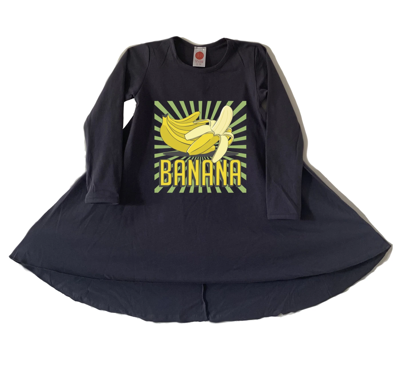 שמלה בננה שמלה בננה