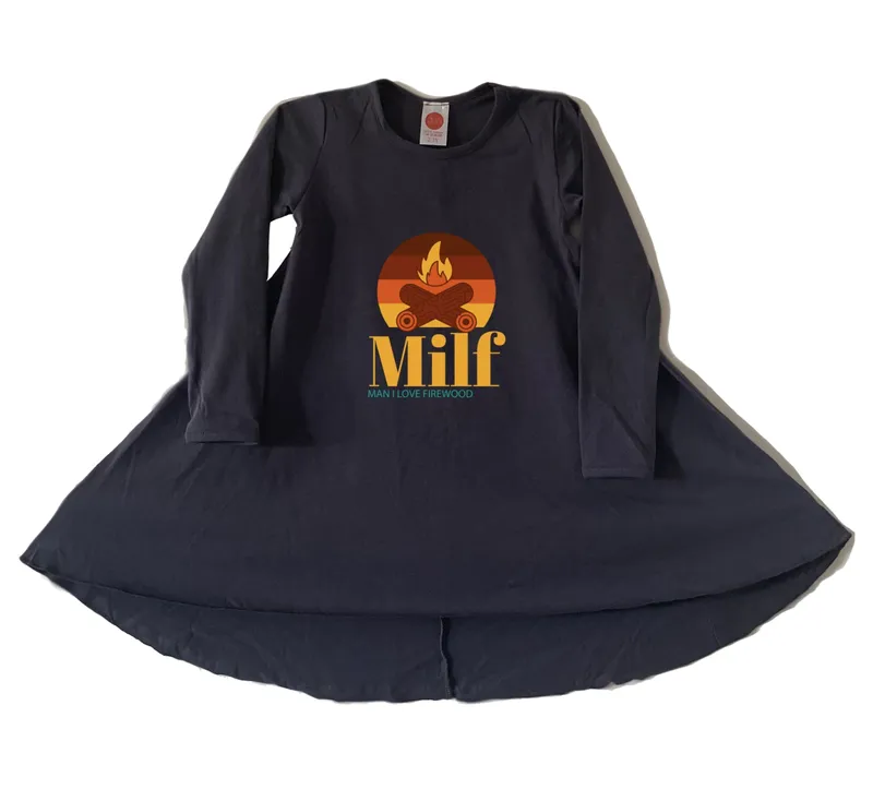 שמלה MILF מדורה