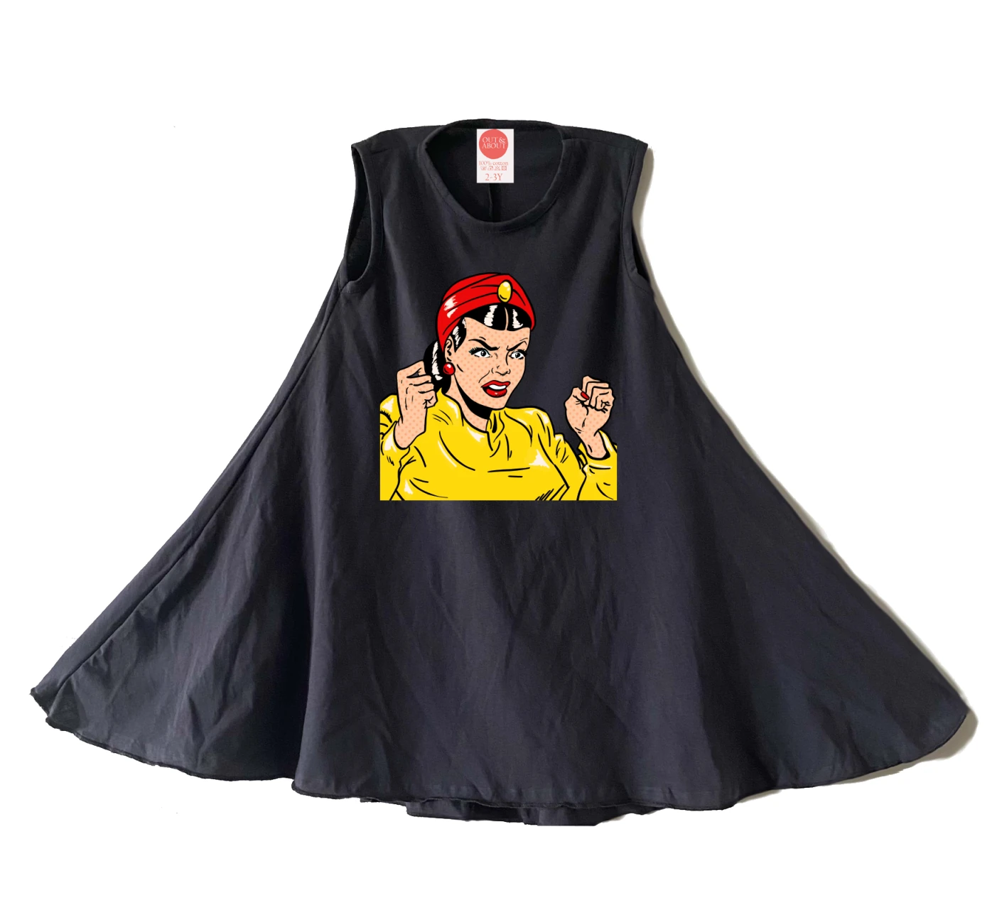 שמלה פופ ארט 9 שמלה פופ ארט 9
