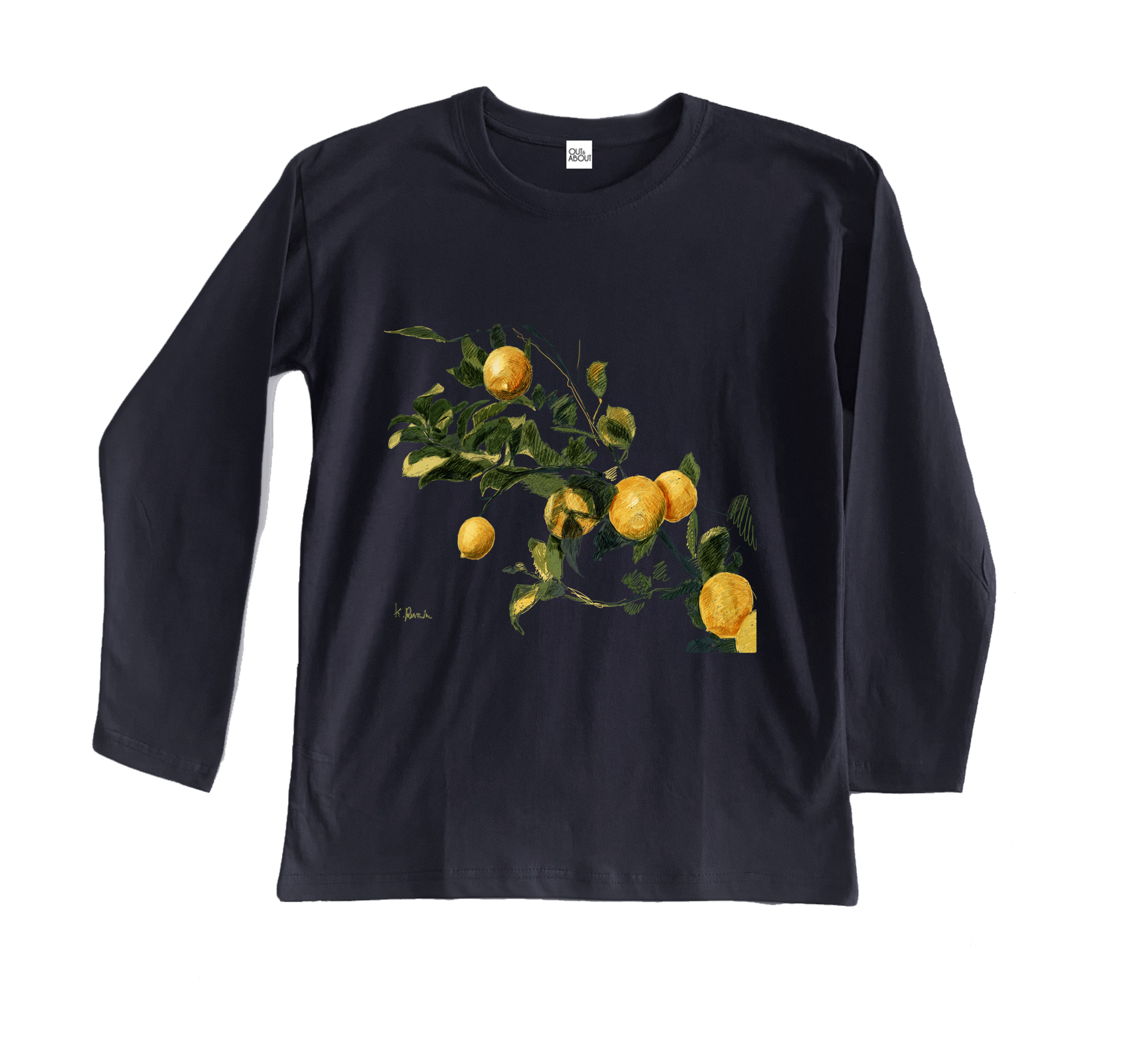 חולצה ארוכה עץ לימון חולצה ארוכה עץ לימון