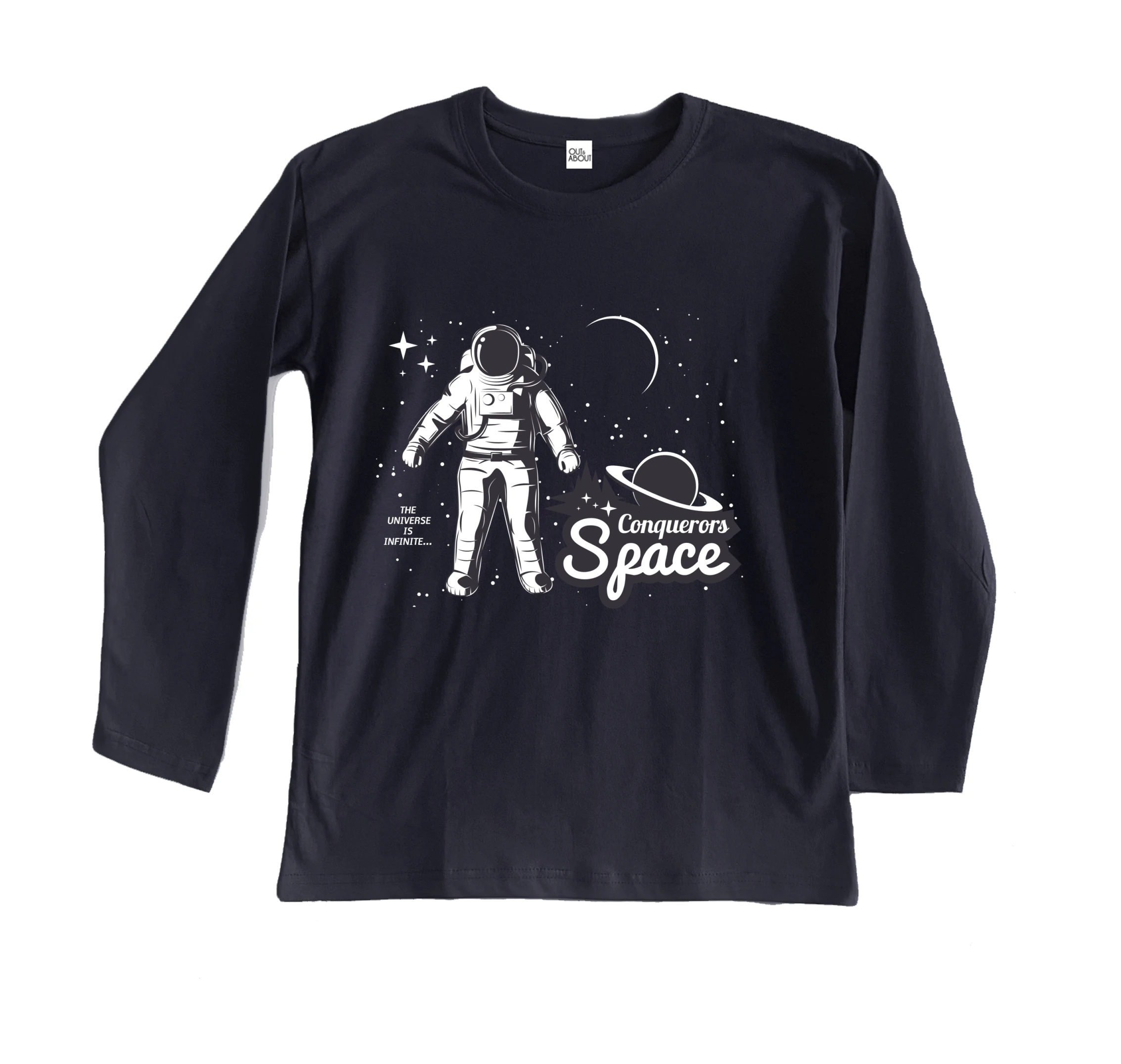 חולצה ארוכה אסטרונאוט חולצה ארוכה אסטרונאוט