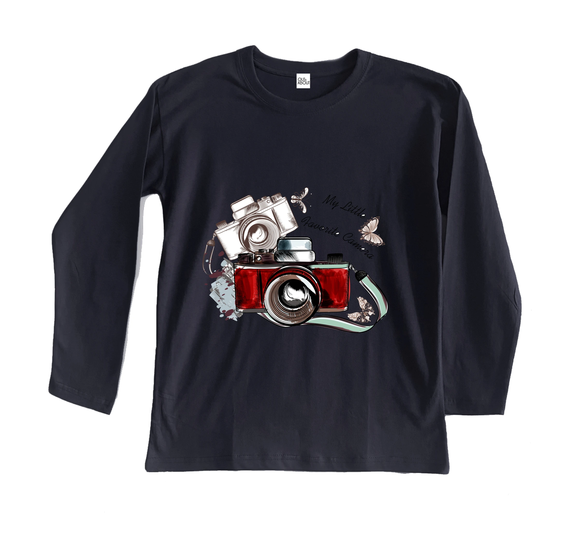 חולצה ארוכה מצלמות חולצה ארוכה מצלמות