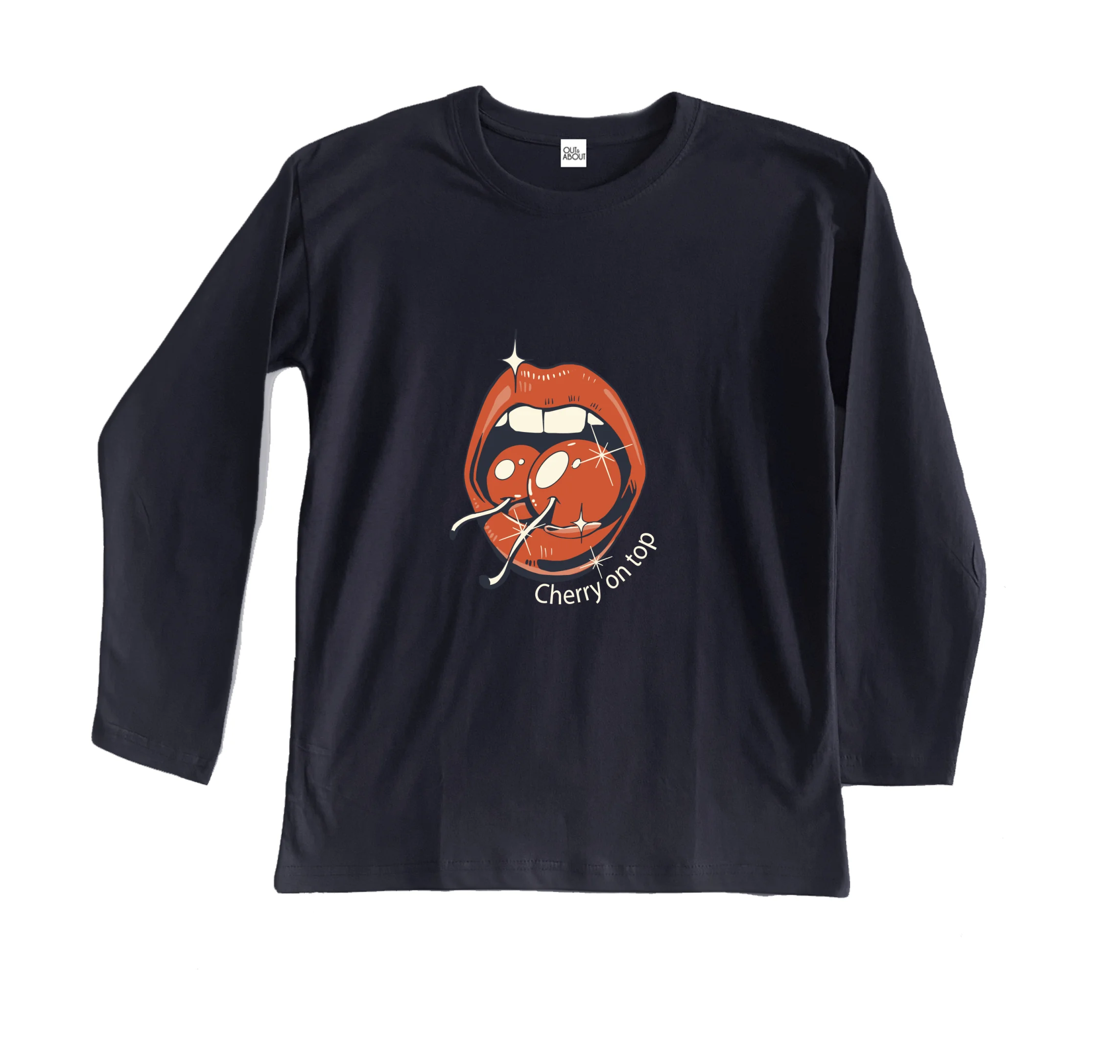 חולצה ארוכה הדובדבן שבקצפת חולצה ארוכה הדובדבן שבקצפת