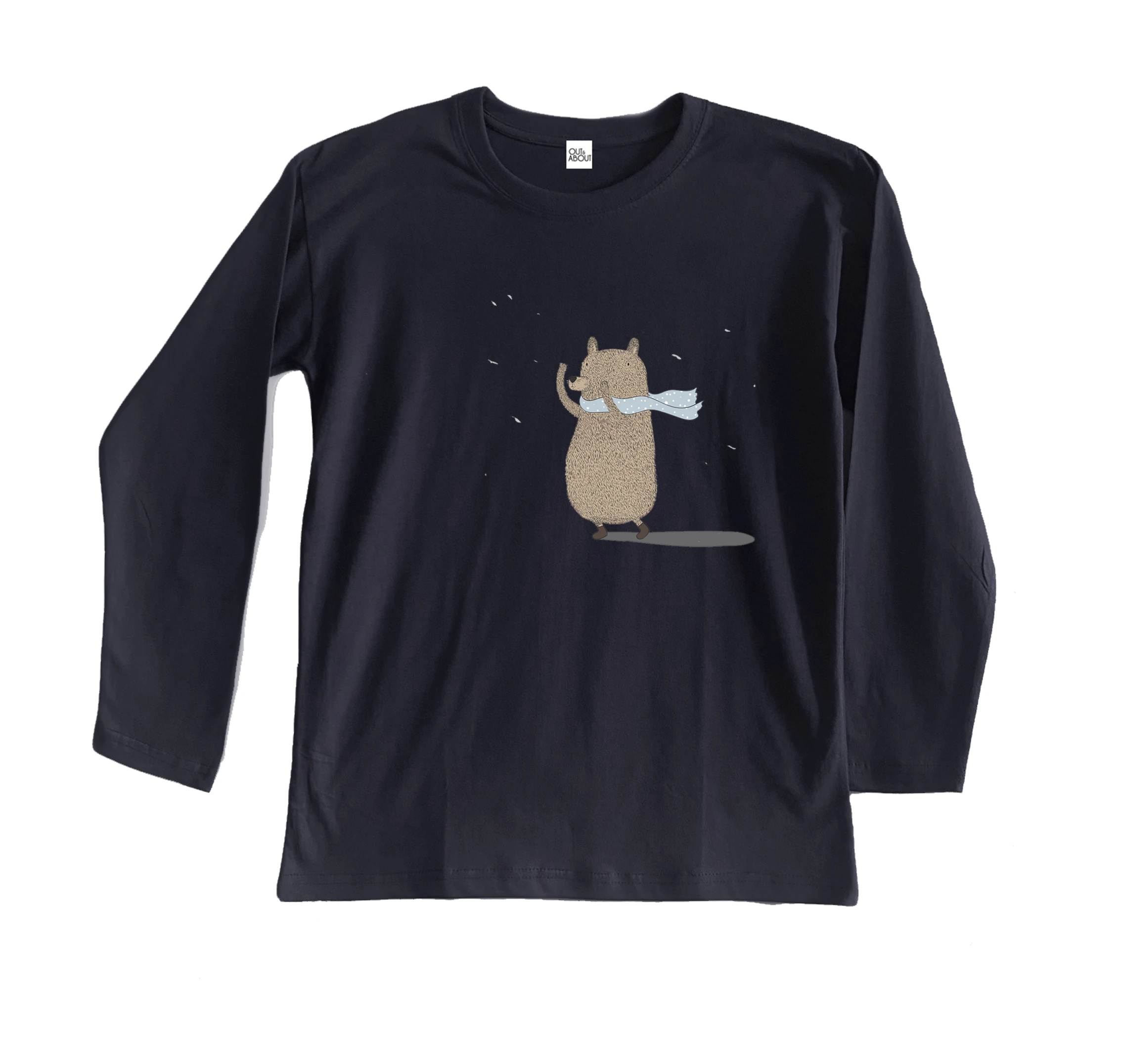 חולצה ארוכה דב בגשם חולצה ארוכה דב בגשם