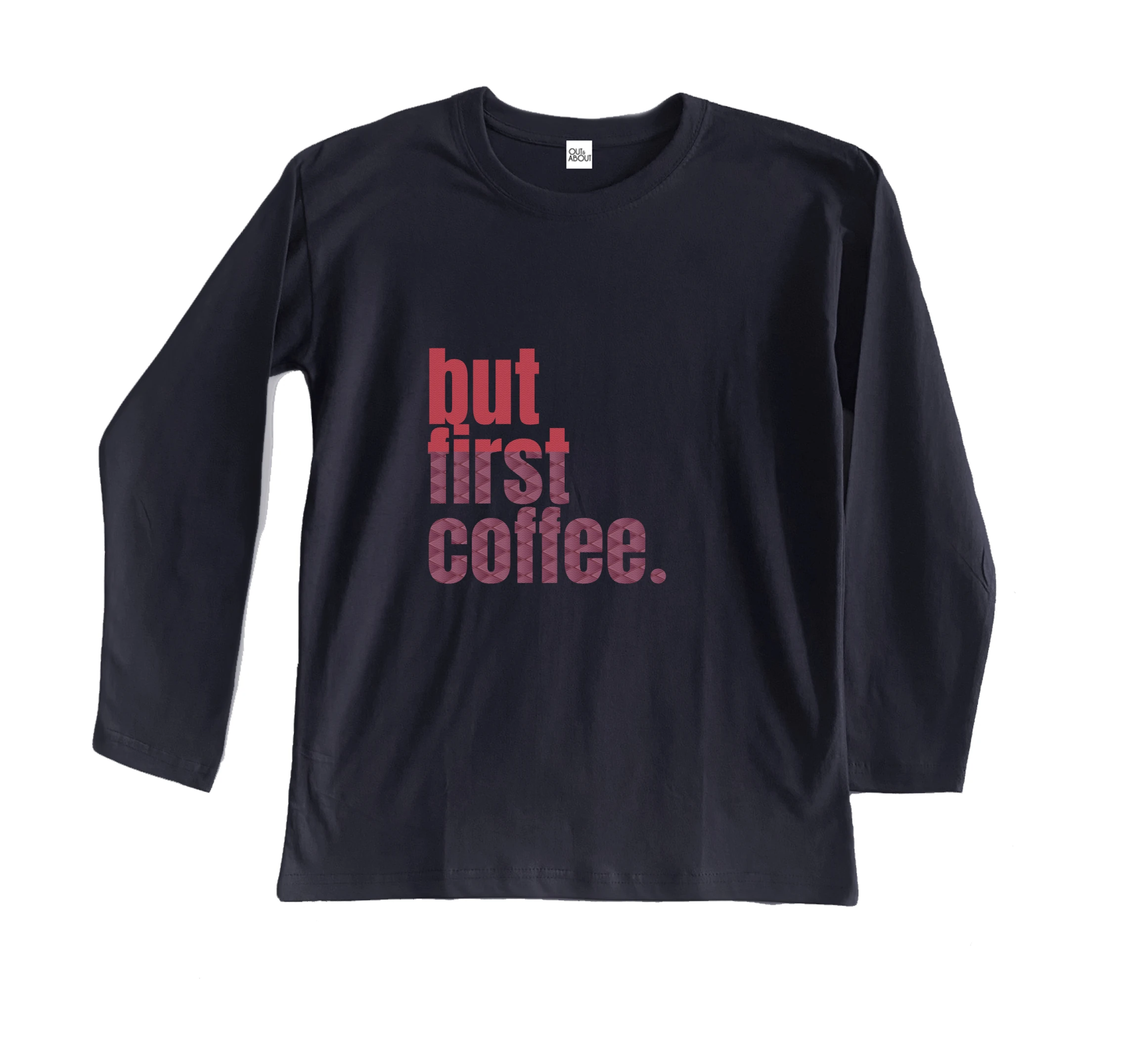 חולצה ארוכה first coffee sunset חולצה ארוכה first coffee sunset