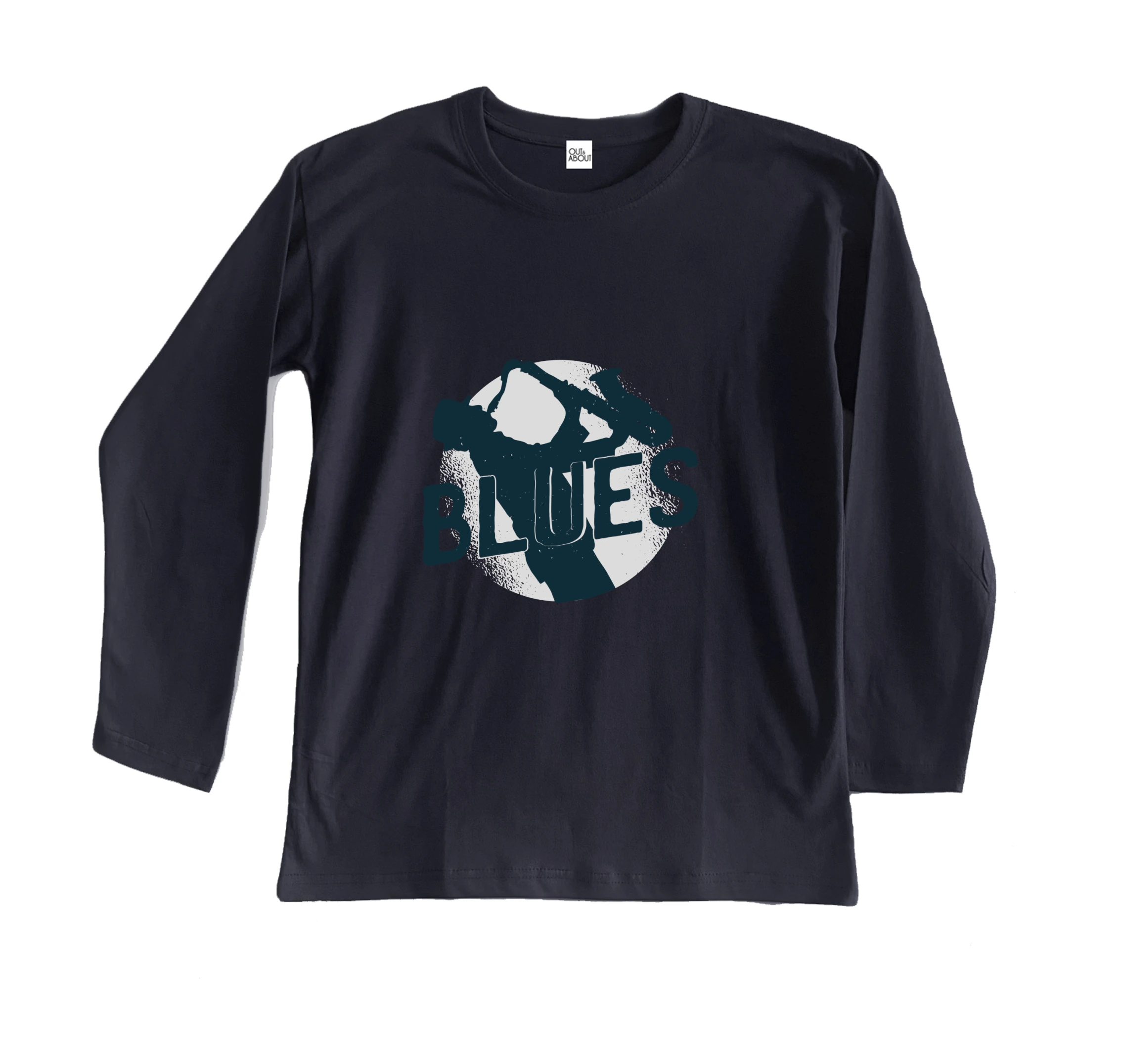 חולצה ארוכה נגן בלוז חולצה ארוכה נגן בלוז