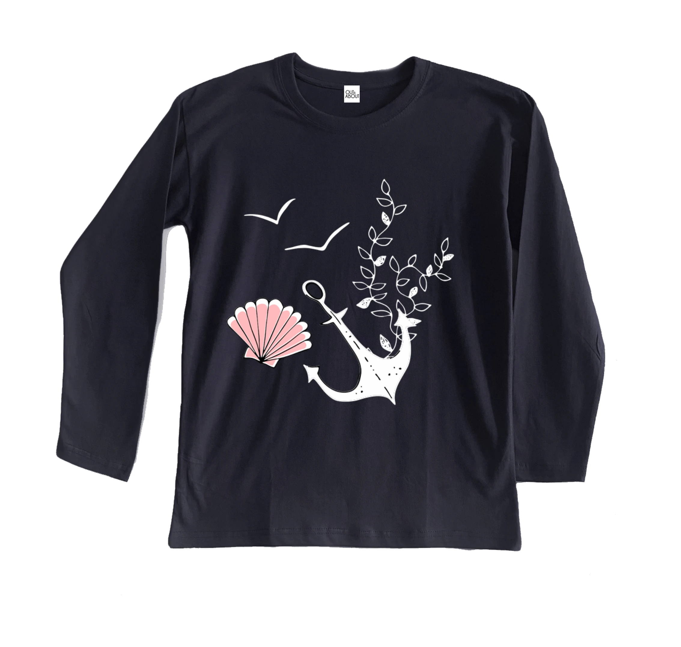 חולצה ארוכה עוגן הרם חולצה ארוכה עוגן הרם