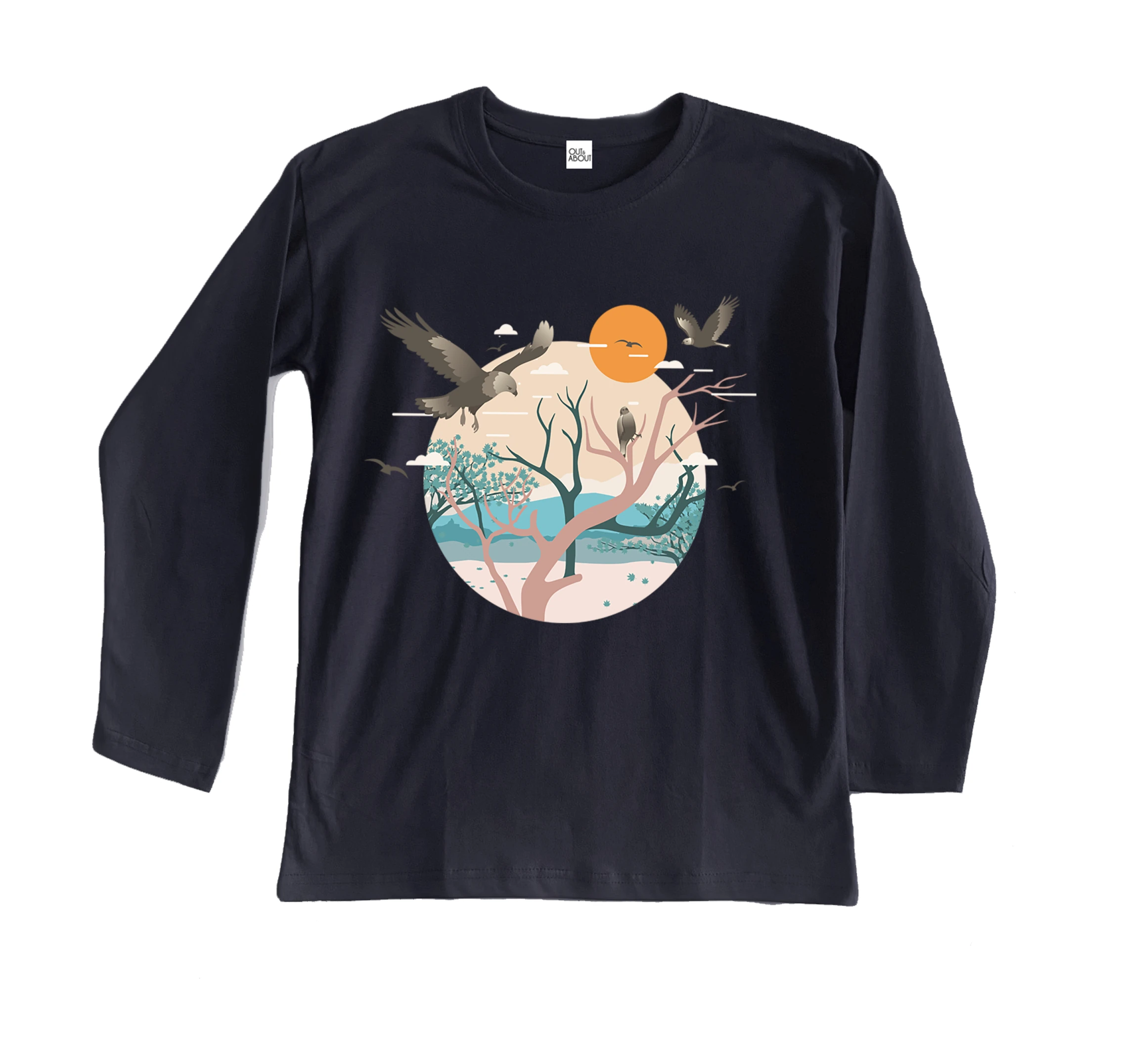 חולצה ארוכה בז חולצה ארוכה בז