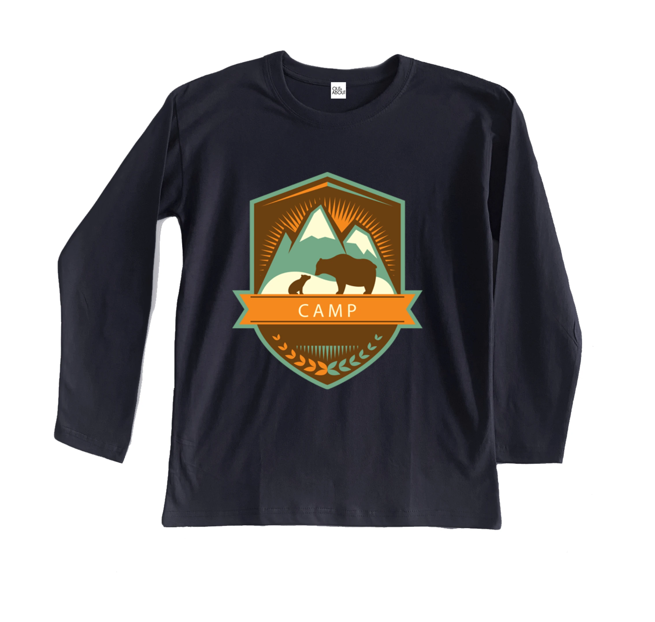 חולצה ארוכה אזור קמפינג חולצה ארוכה אזור קמפינג