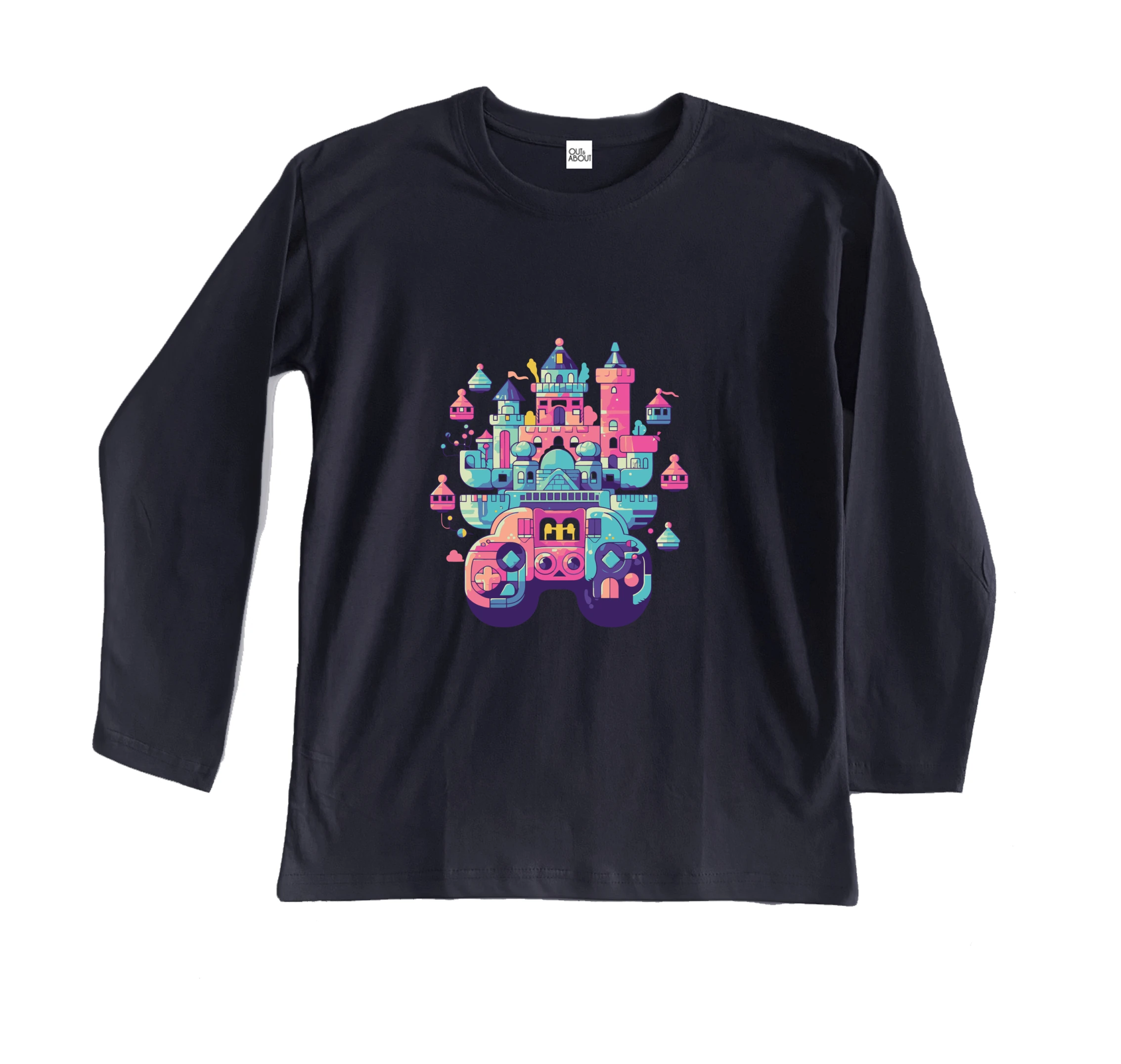 חולצה ארוכה castle made of game חולצה ארוכה castle made of game