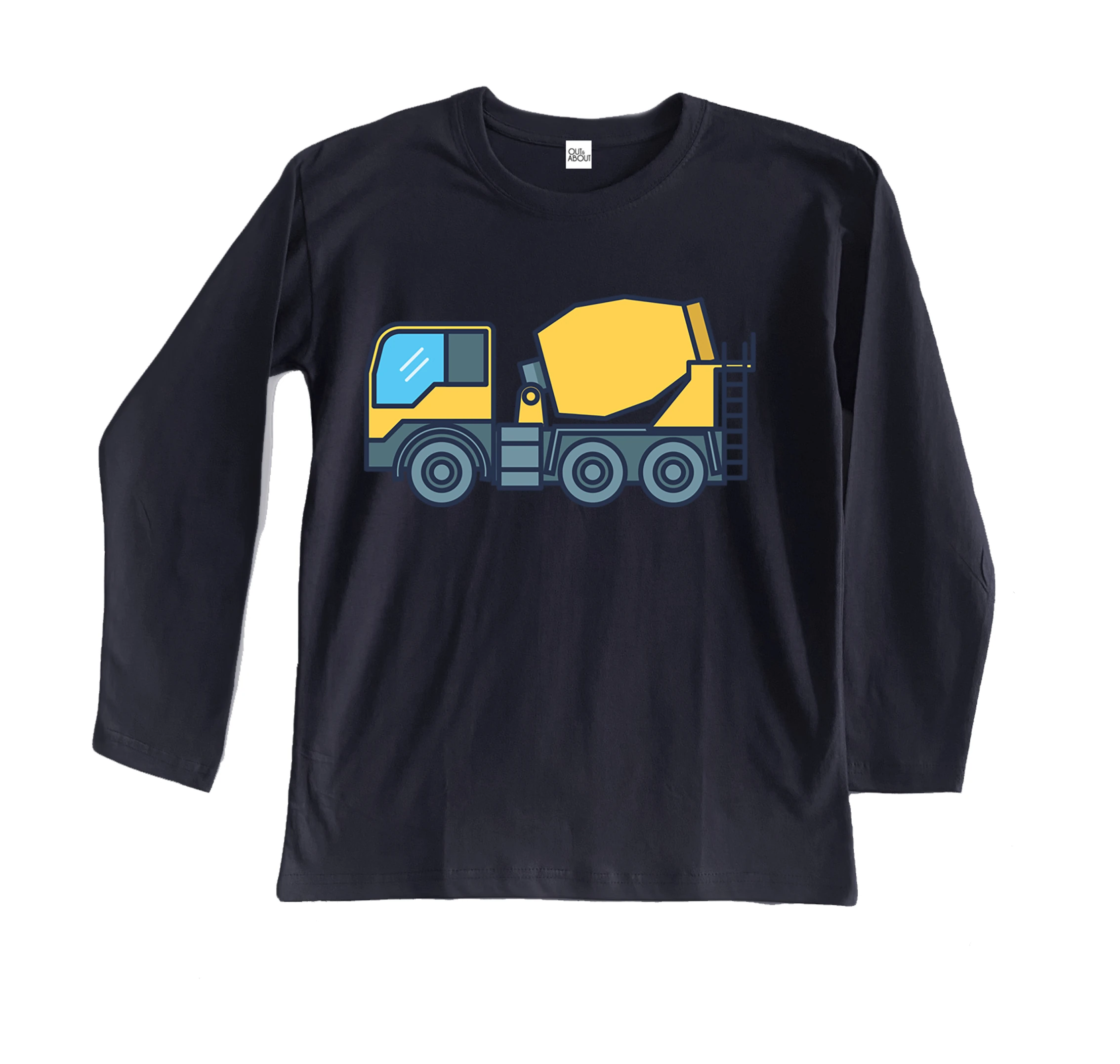 חולצה ארוכה מערבל בטון חולצה ארוכה מערבל בטון