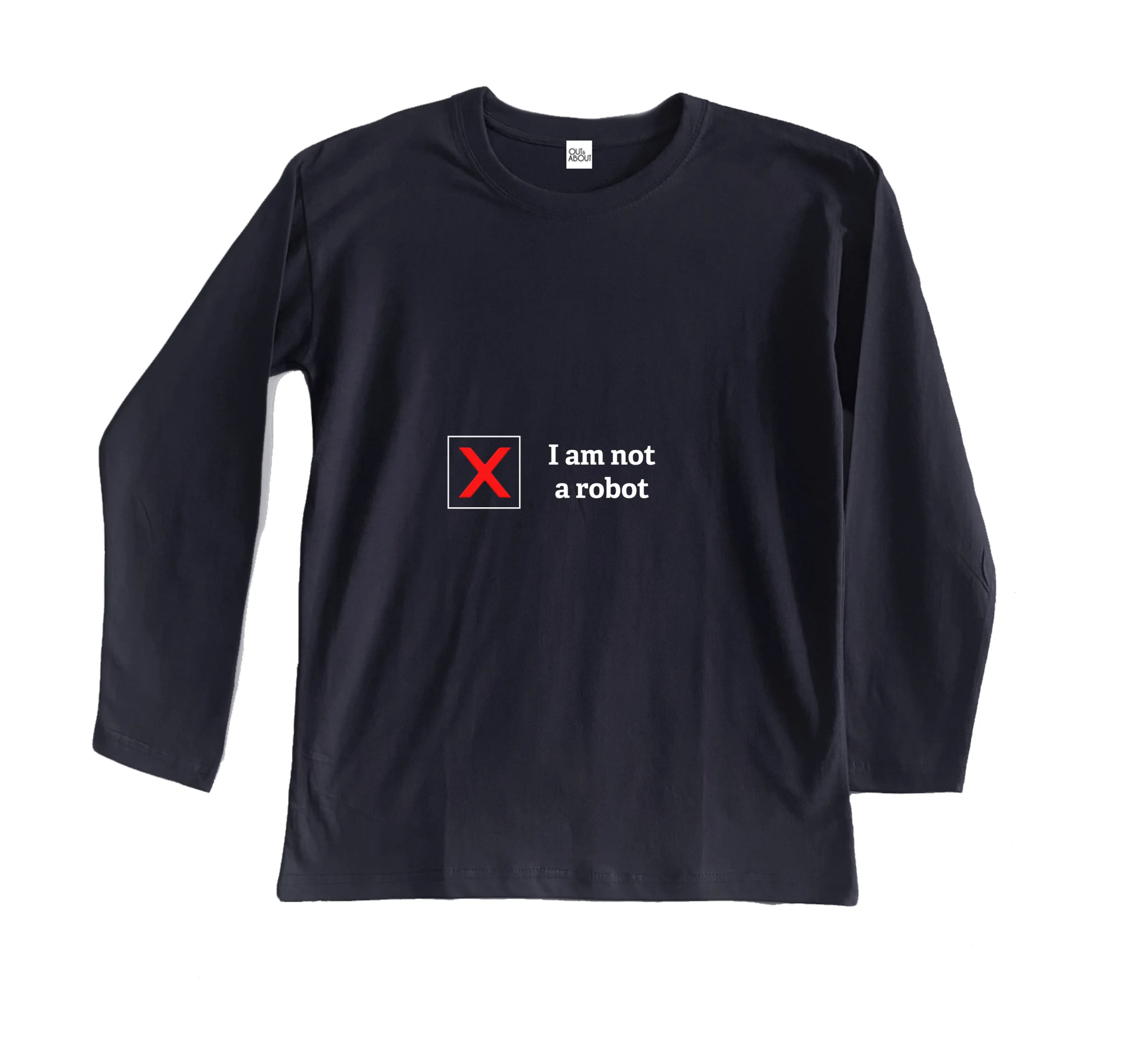 חולצה ארוכה I am a robot חולצה ארוכה I am a robot