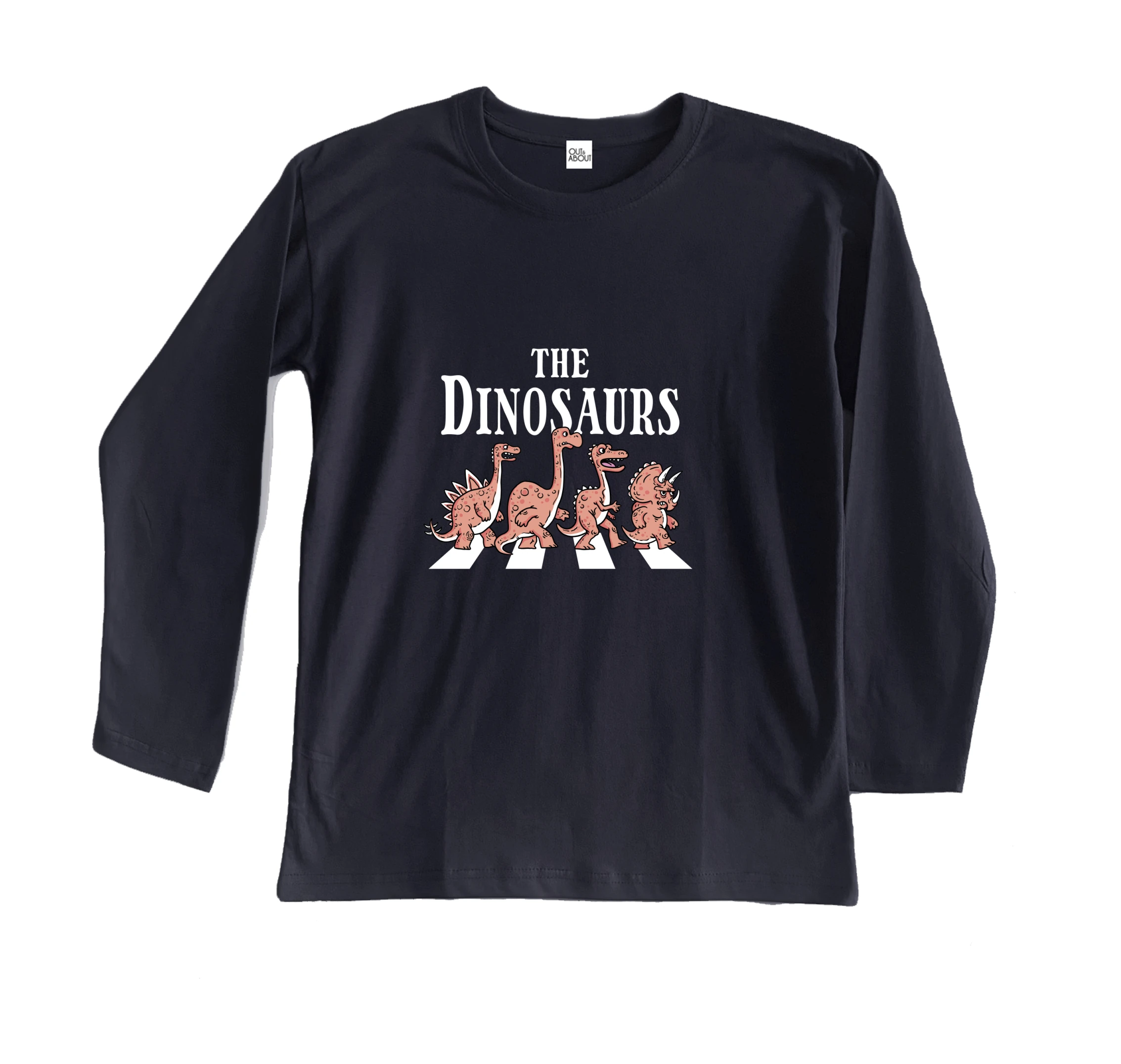 חולצה ארוכה דינוזאור חיפושיות חולצה ארוכה דינוזאור חיפושיות