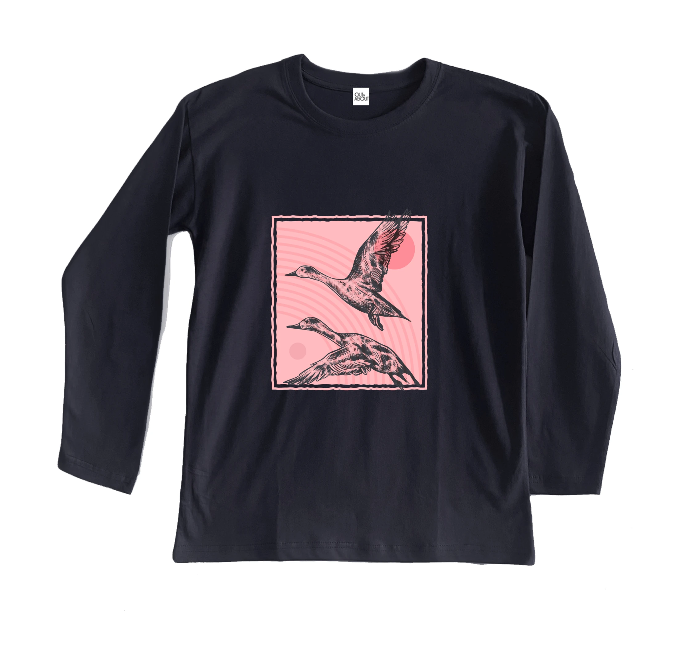 חולצה ארוכה אווזים חולצה ארוכה אווזים