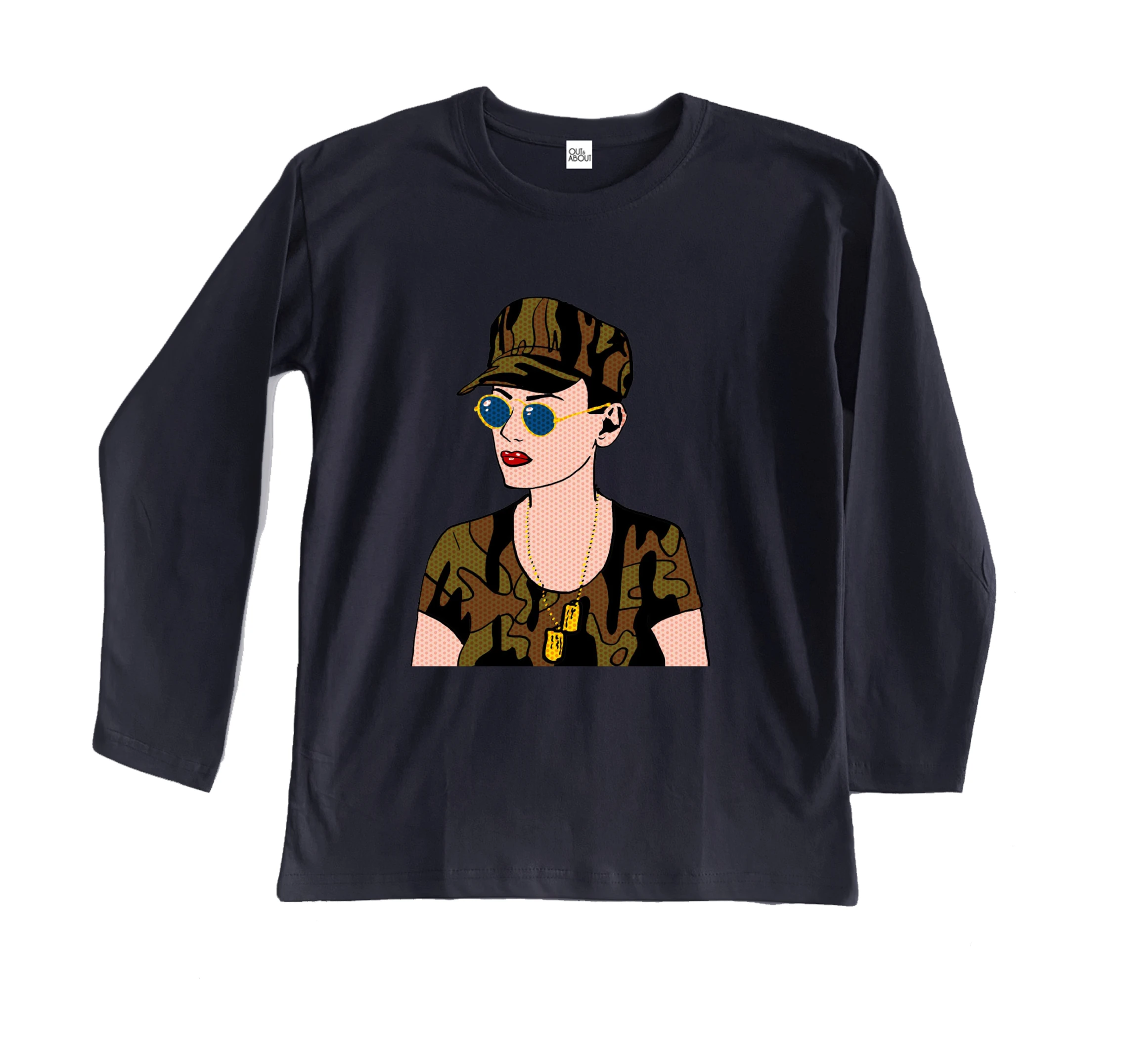 חולצה ארוכה pop art Soldier חולצה ארוכה pop art Soldier